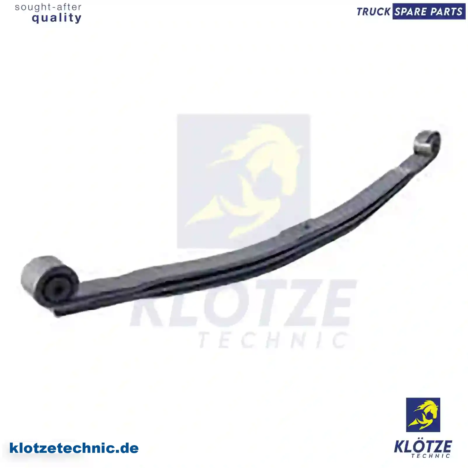 Leaf spring, front, 9743202402, 97432 || Klötze Technic