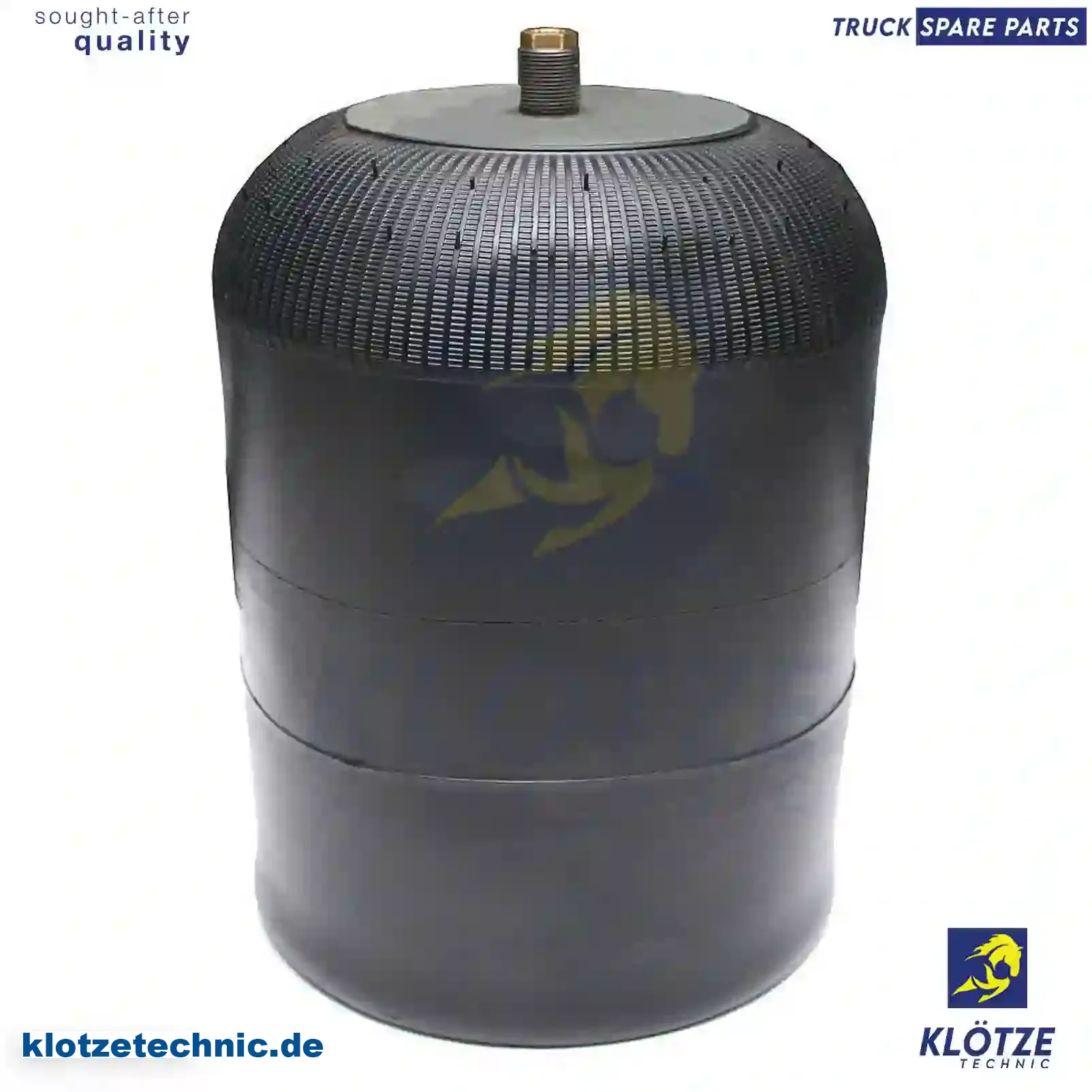 Air spring, with steel piston, 3753200521, 9423203621, 9423203821, 9463200221, 9463200421 || Klötze Technic