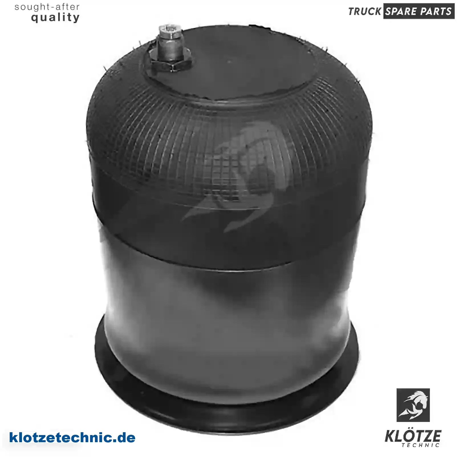 Air spring, with steel piston, 9423203221, 9743200217, 9743200417, ZG40774-0008 || Klötze Technic