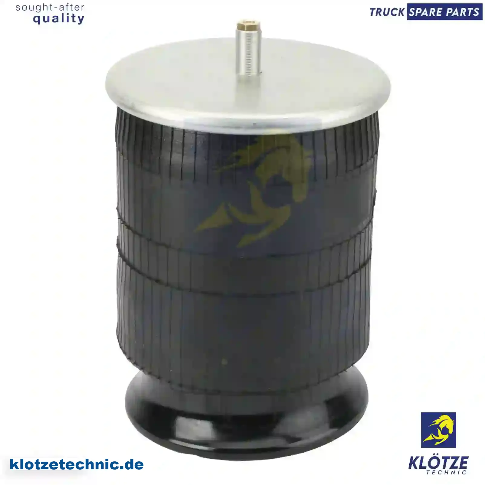 Air spring, with steel piston, 9423205921, ZG40775-0008 || Klötze Technic