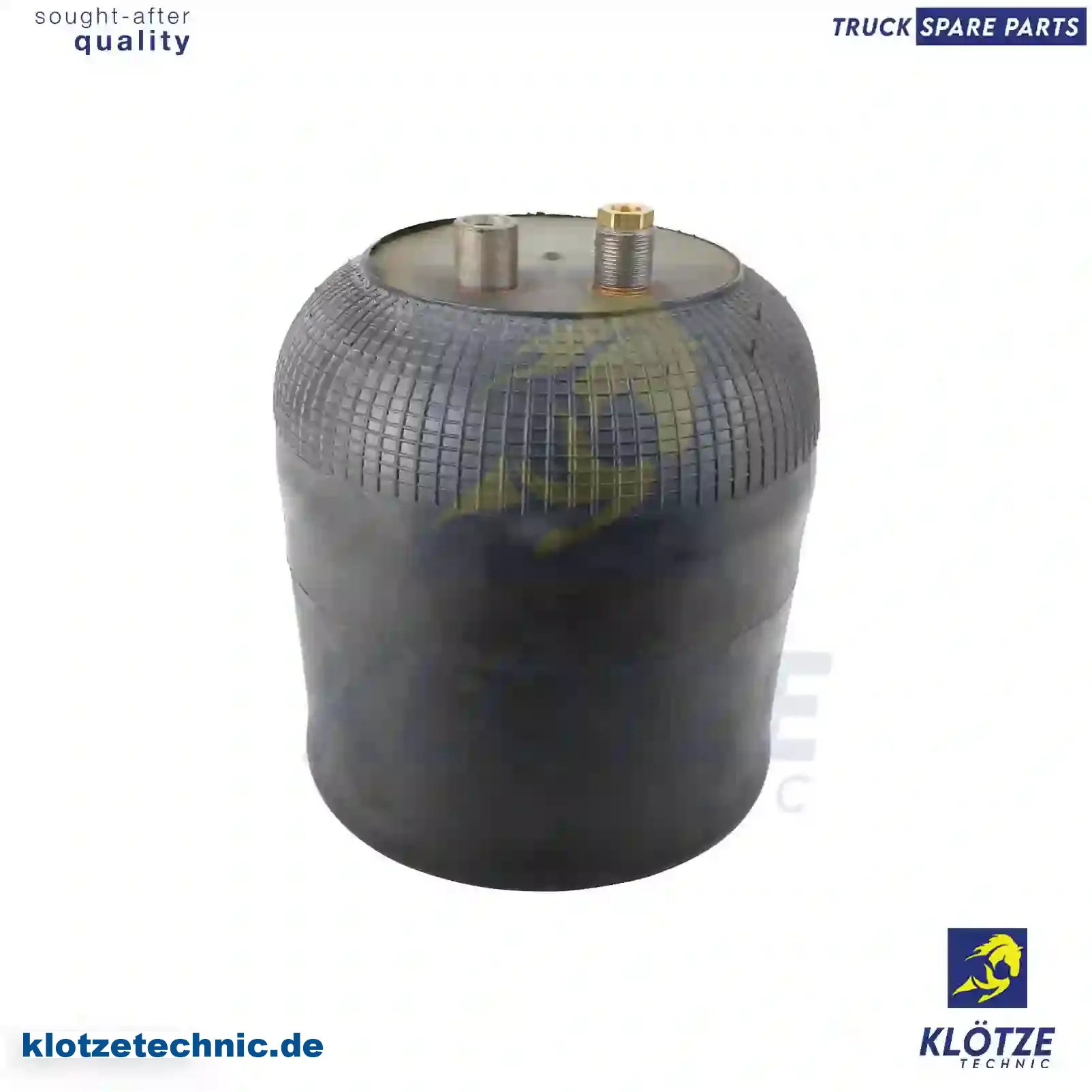 Air spring, with steel piston, 9423205121, 9423205221, , || Klötze Technic