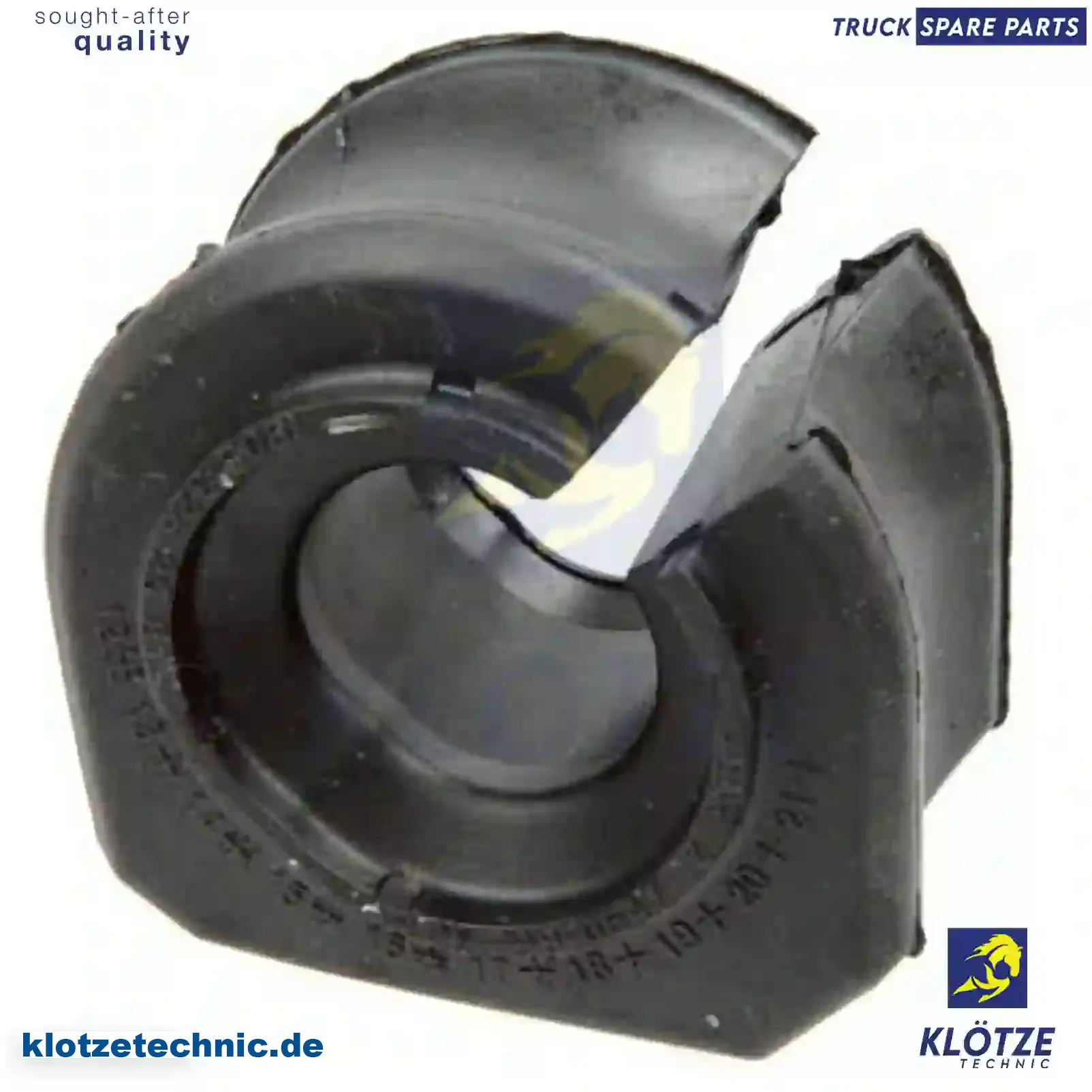 Bushing, stabilizer, 9063262581, 2D0511413C, , , , || Klötze Technic