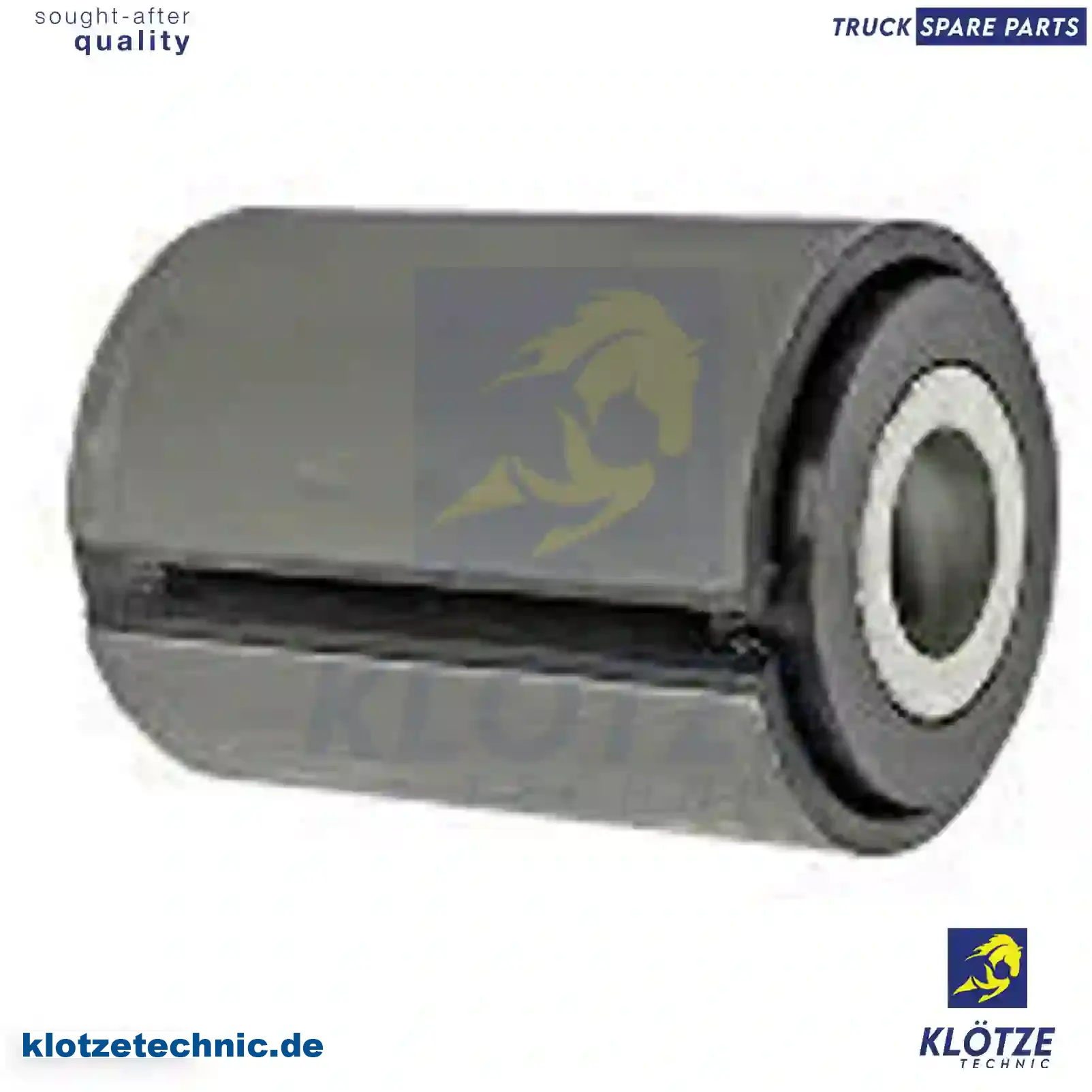 Rubber bushing, leaf spring, 9603231285, 9603233835, 9603234385 || Klötze Technic