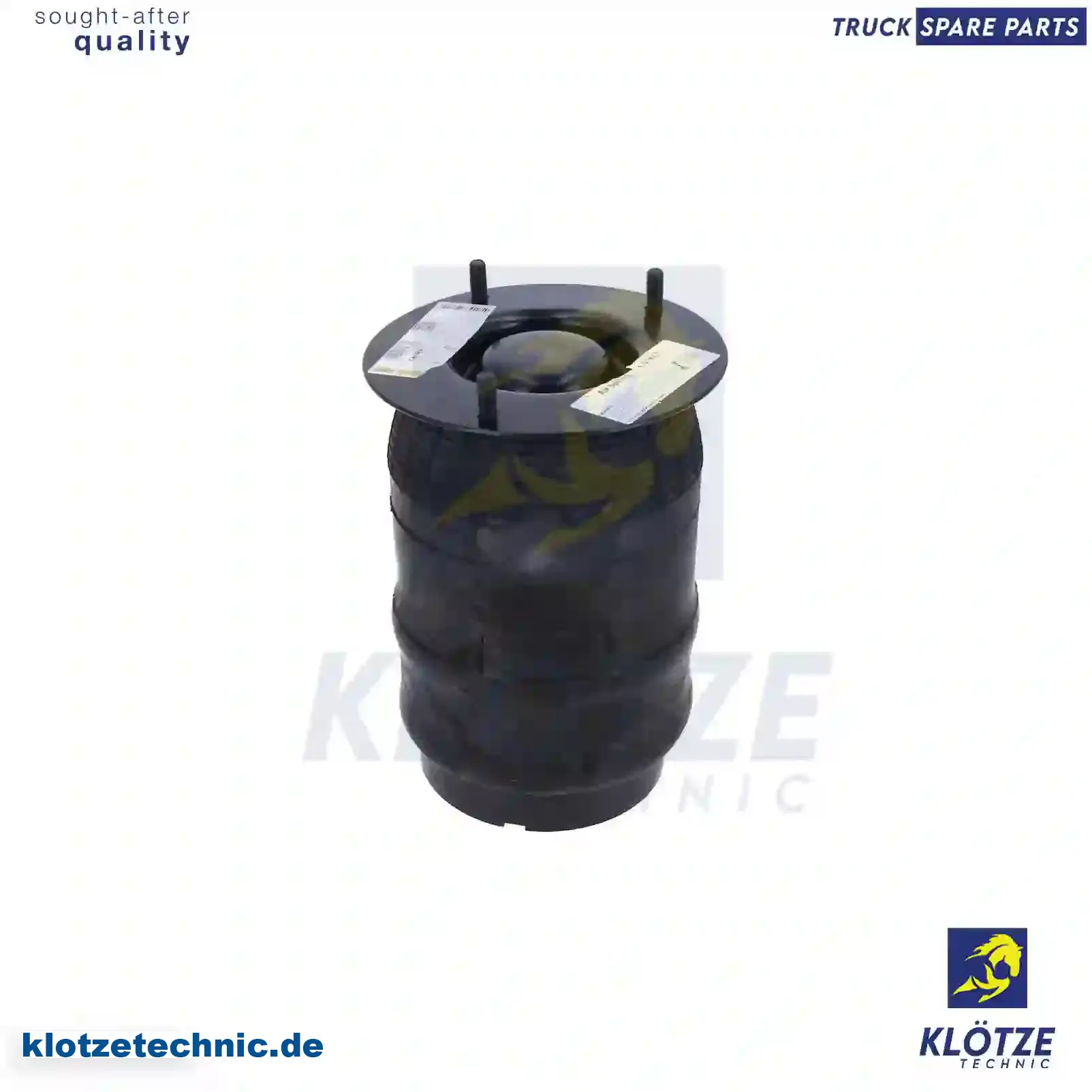 Air spring, with steel piston, 6673280001, ZG40777-0008, , || Klötze Technic