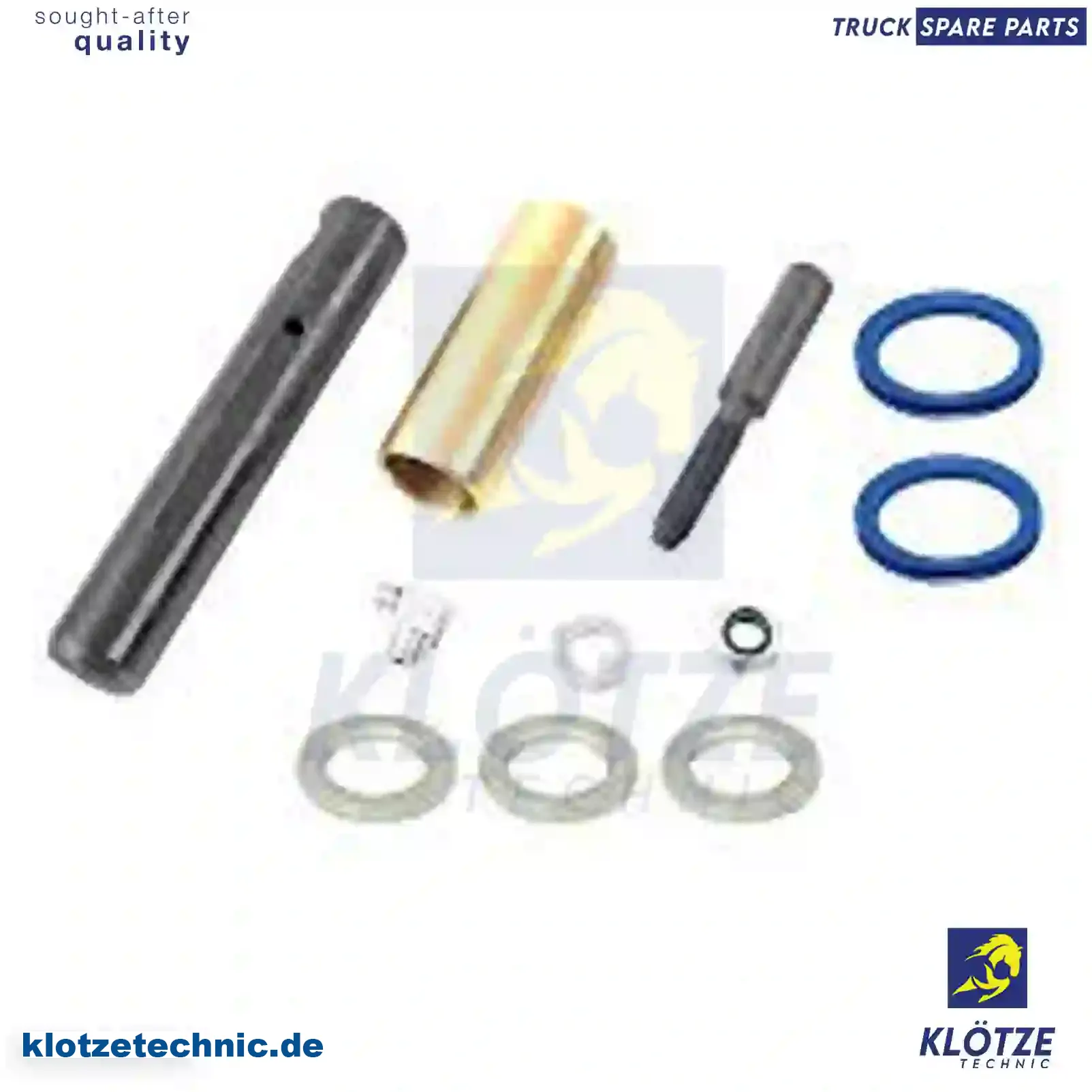 Spring bolt kit, 3953200165, 39558 || Klötze Technic