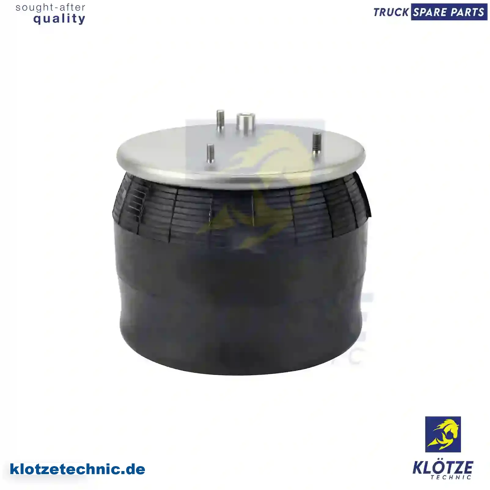 Air spring, with steel piston, 0388165, 0388166, 1697678, 388165, 388166, MLF7060, ZG40778-0008 || Klötze Technic