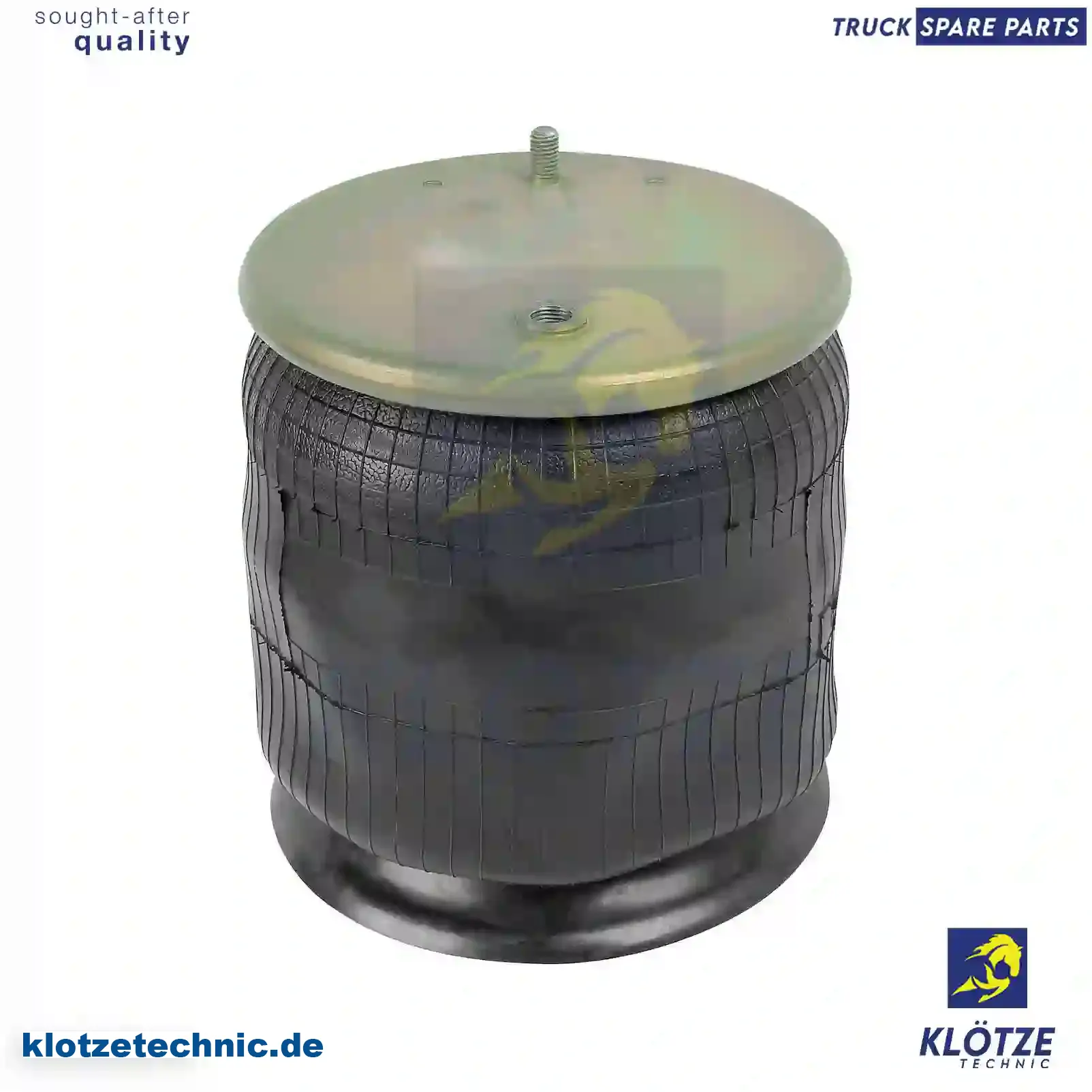 Air spring, with steel piston, 1401484, 1405407, ZG40785-0008 || Klötze Technic