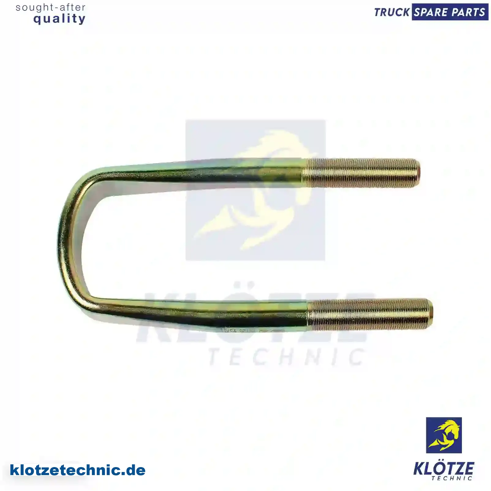 U-bolt, 0595870, 595870, || Klötze Technic