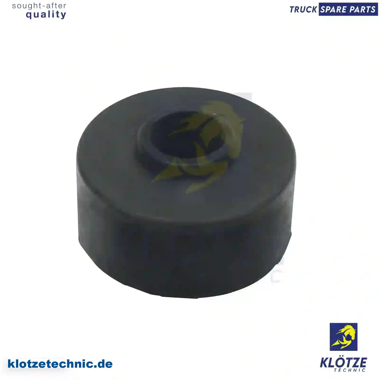 Rubber bushing, shock absorber, 0109860, 0509612, 109860, 509612, 1697732, ZG41472-0008 || Klötze Technic