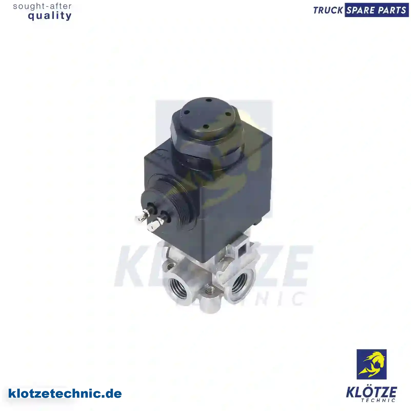 Solenoid valve, 1340232, 1421323, 1536305, 312119, 536305, 571119, ZG50995-0008 || Klötze Technic