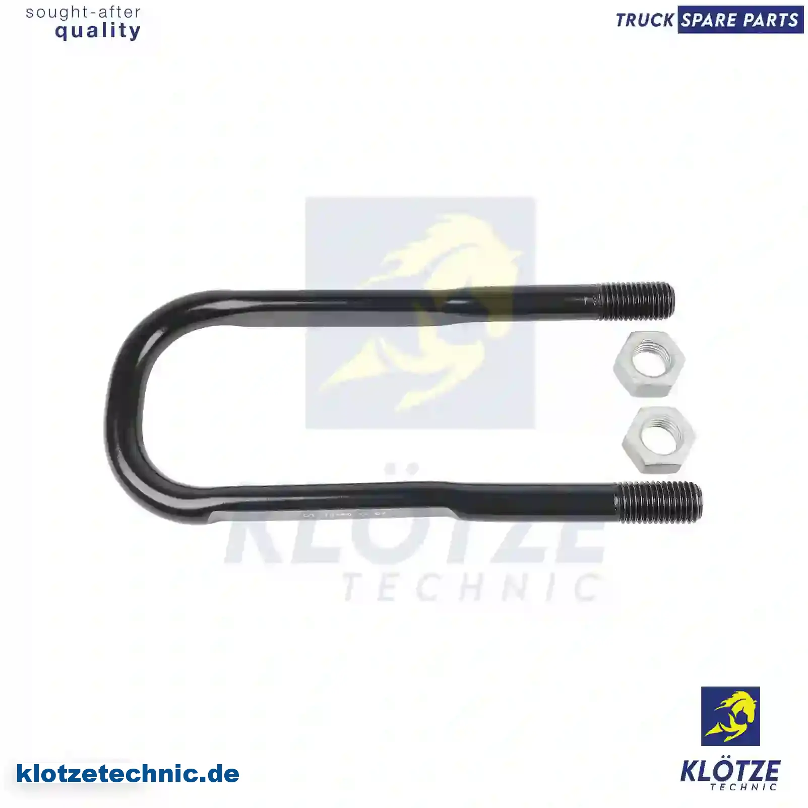 U-bolt-kit, 2154121, 550296, ZG41857-0008, , , , , || Klötze Technic