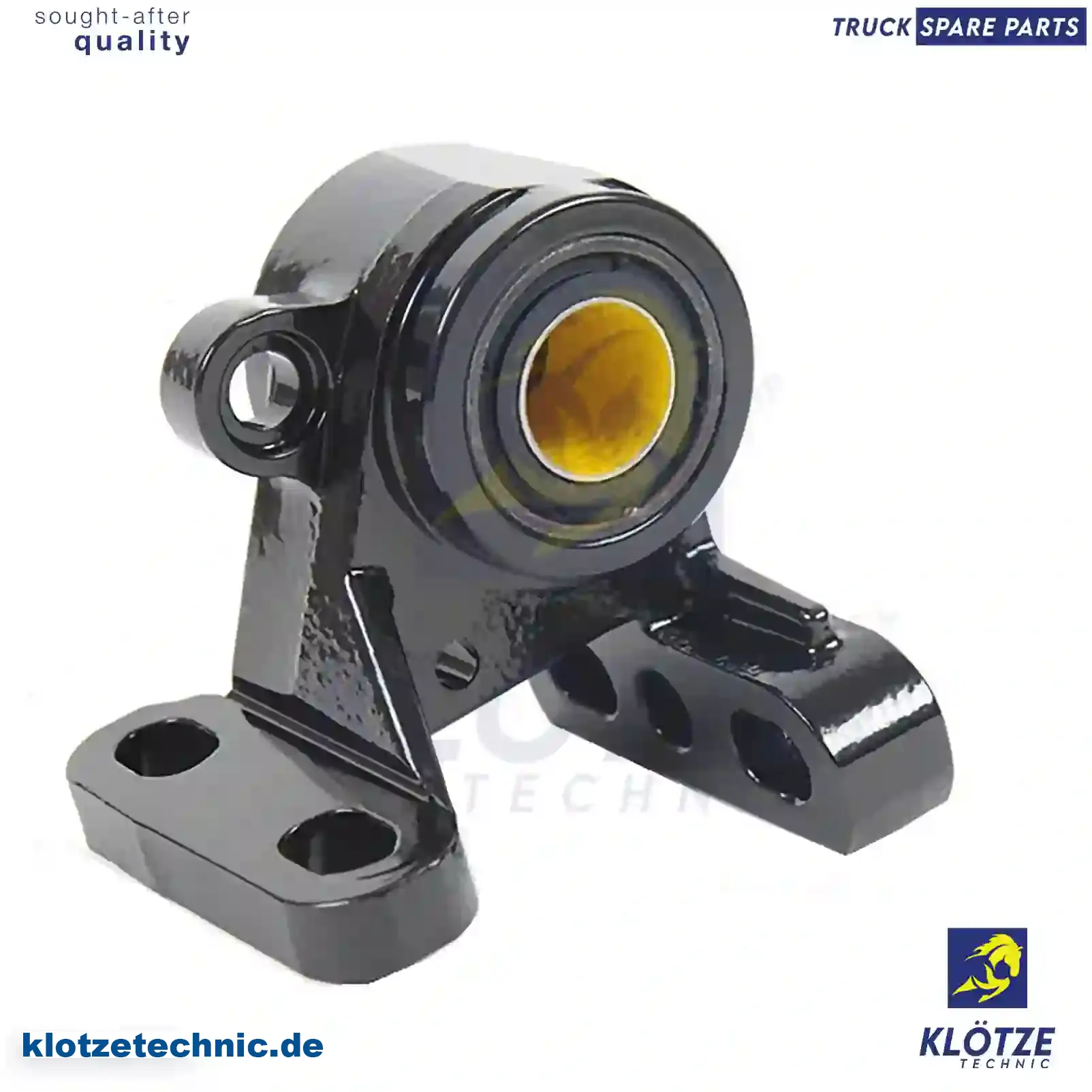 Bearing bracket, cabin suspension, left, 1436209, 1440544, ZG40846-0008 || Klötze Technic