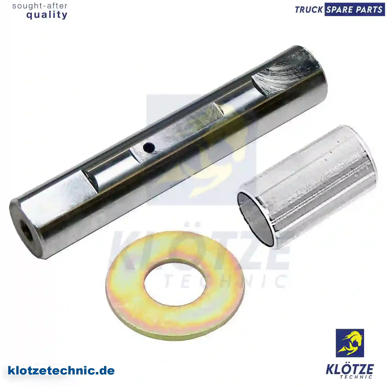 Repair kit, spring shackle, 0389071S1, 389071S1 || Klötze Technic