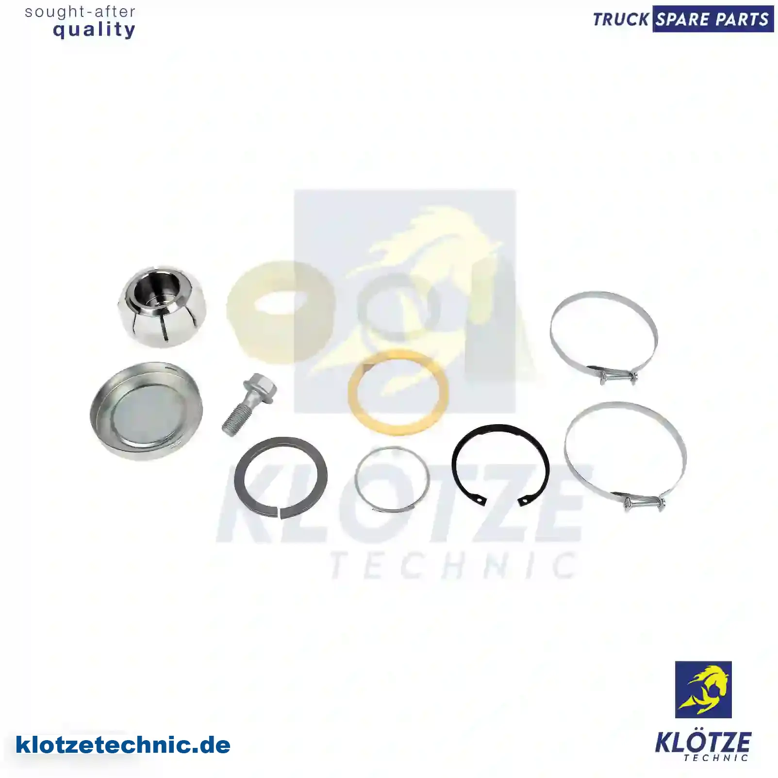 Repair kit, v-stay, 1376730, 93161958, 3093469, ZG41437-0008 || Klötze Technic