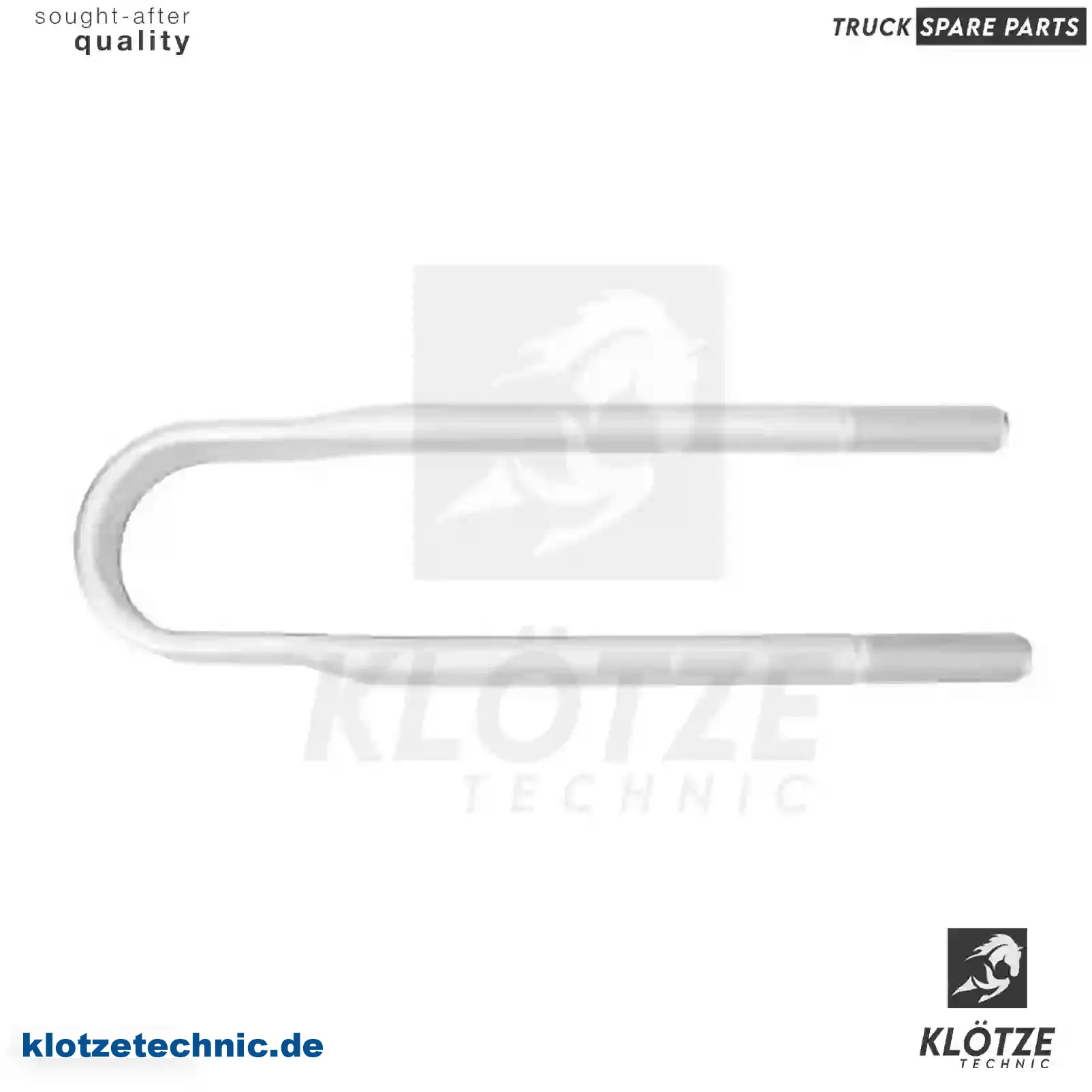 U-bolt, 5010557700, , , || Klötze Technic