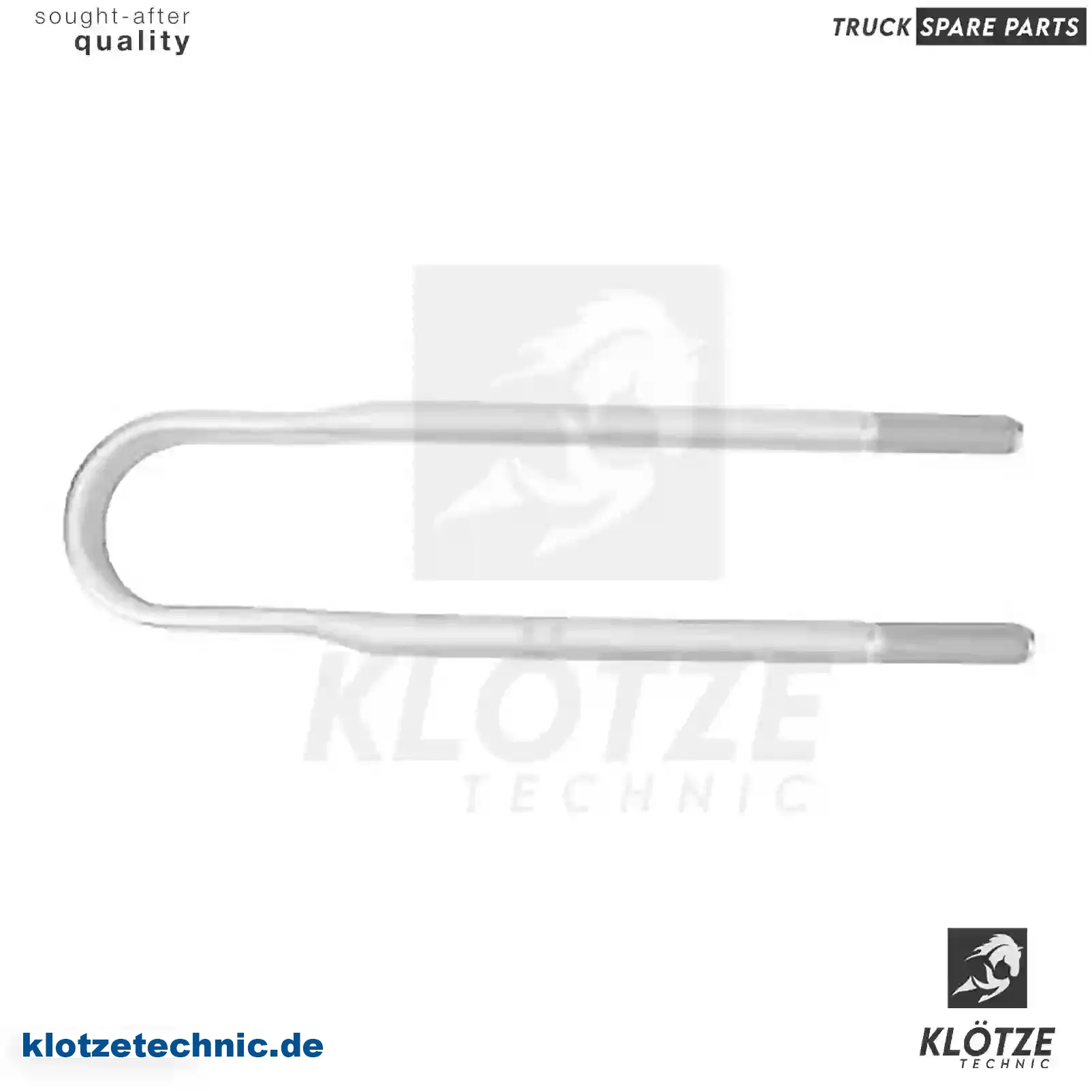 U-bolt, 5010557322, , || Klötze Technic