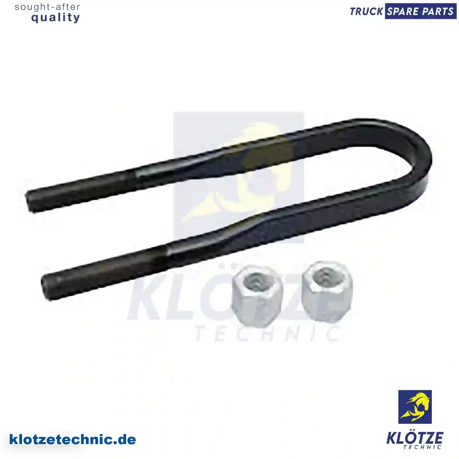 U-bolt, 5010064803, , , || Klötze Technic