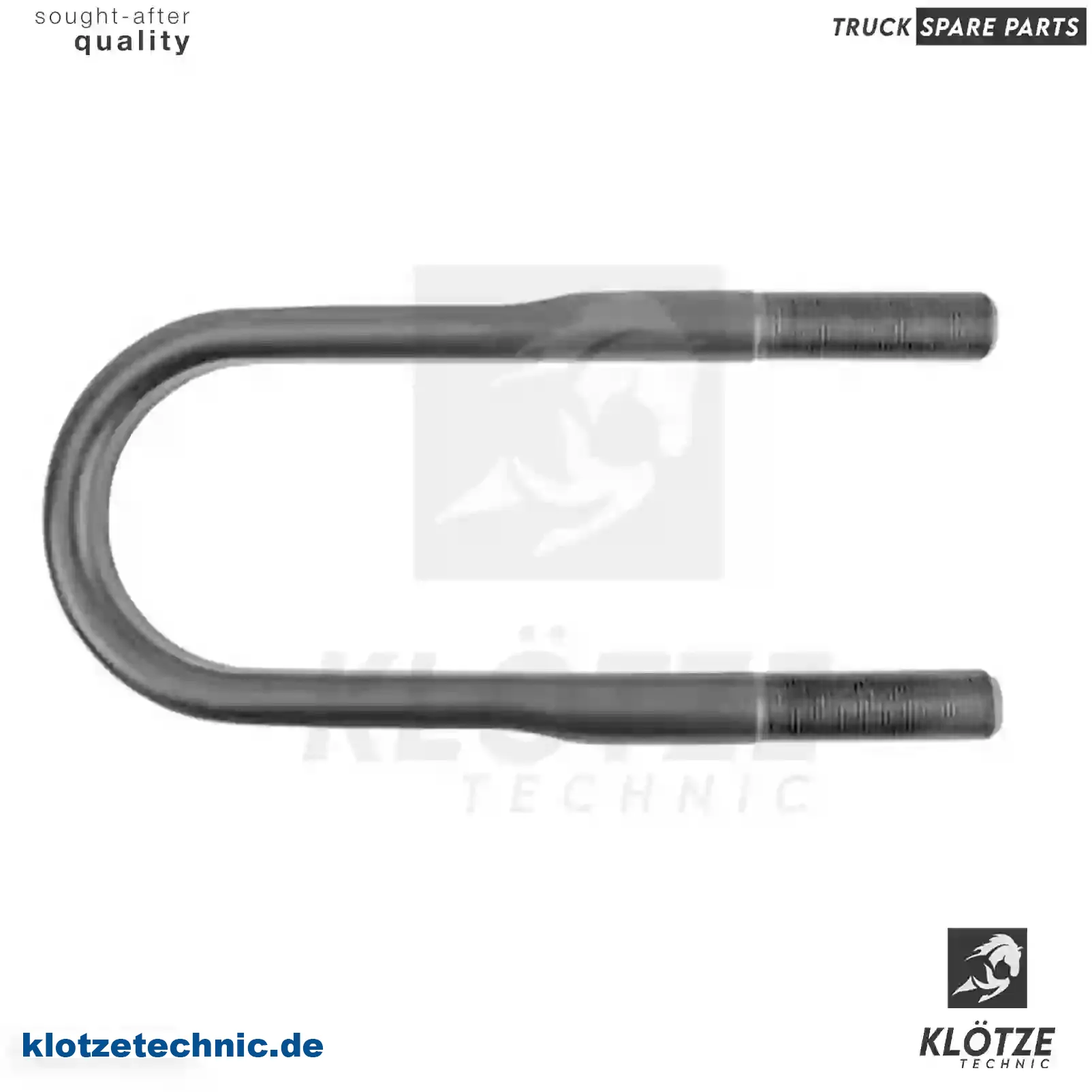 U-bolt, 5010130061, , , || Klötze Technic