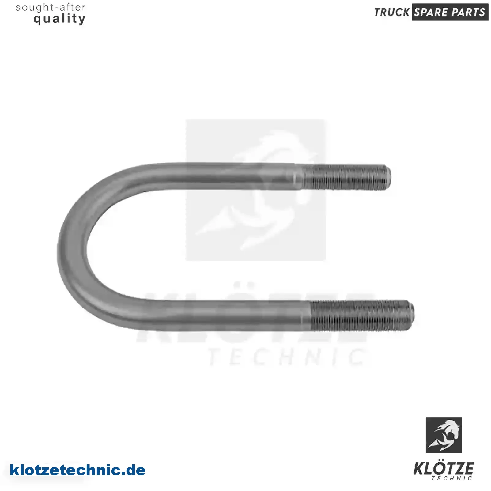 U-bolt, 5010557977, , , || Klötze Technic