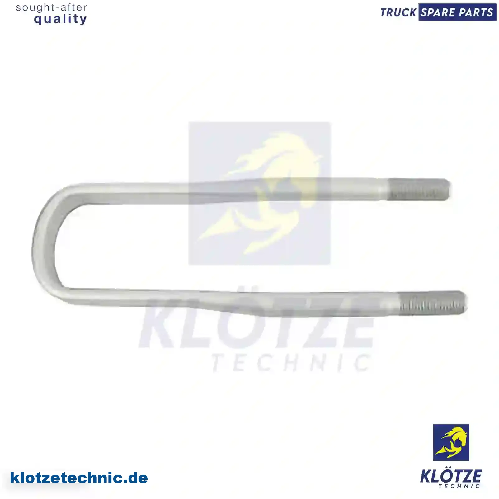 U-bolt, 5010052270, , , , , || Klötze Technic