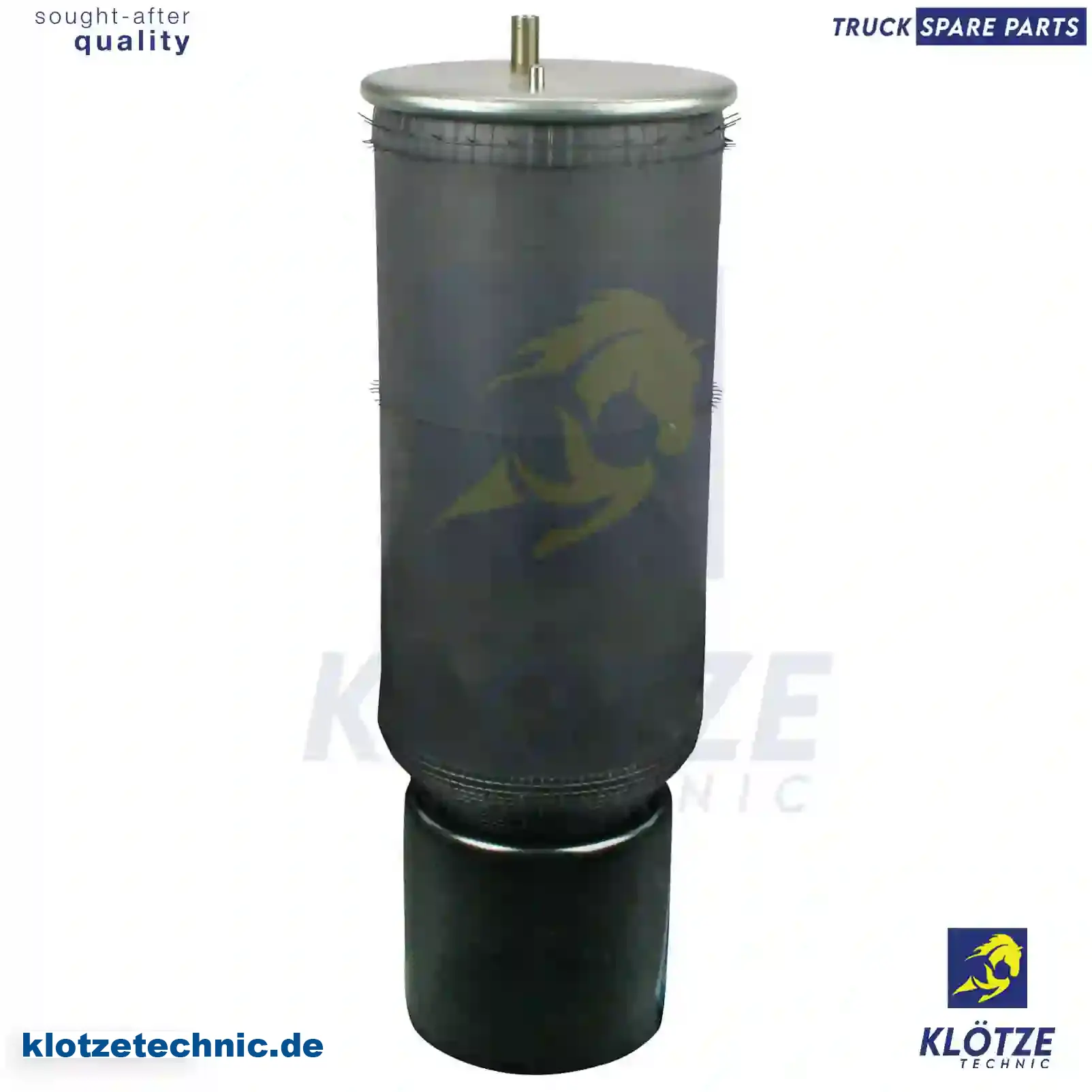 Air spring, with steel piston, 5010600328, 7421978494, 20726768, 21978504, ZG40789-0008 || Klötze Technic