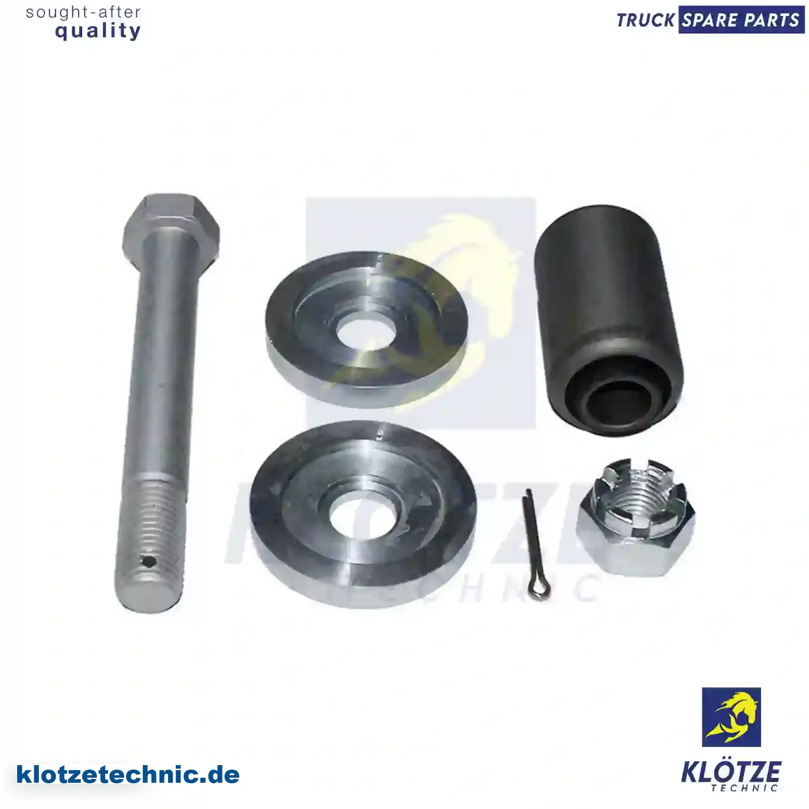 Spring bolt kit, 2468454, ZG41691-0008, || Klötze Technic