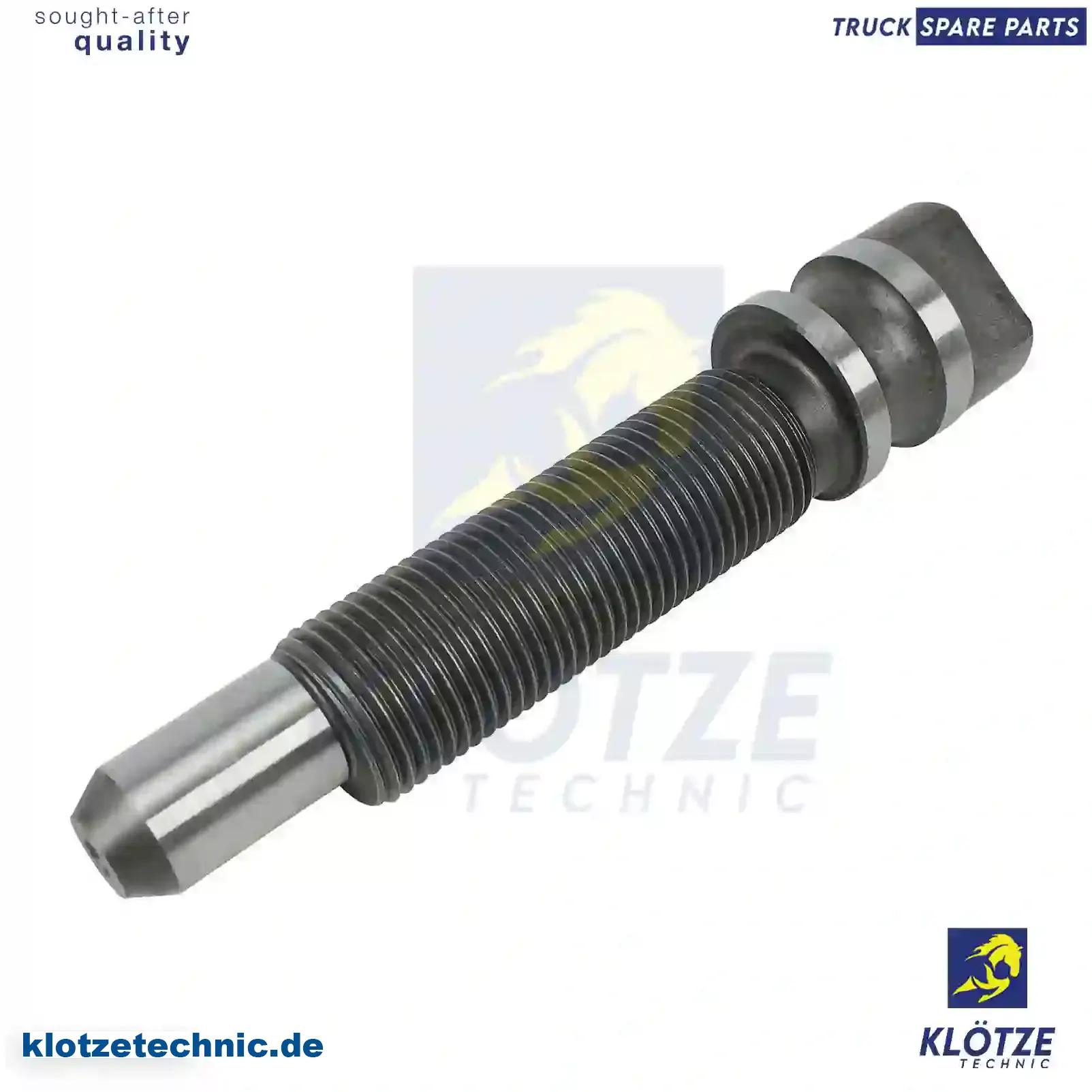 Spring bolt, 1609960, 363910, , || Klötze Technic