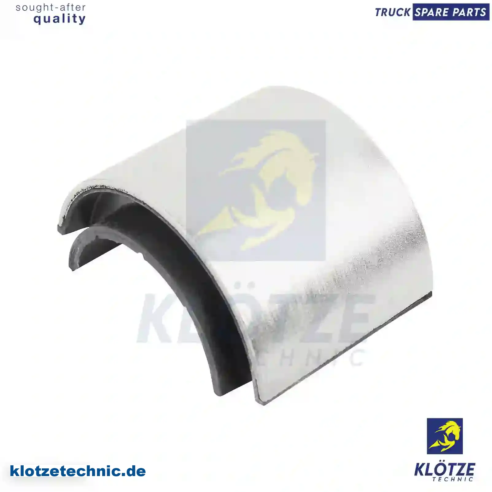 Bushing half, stabilizer, 07517201, 08509220, 98444833, ZG41133-0008 || Klötze Technic