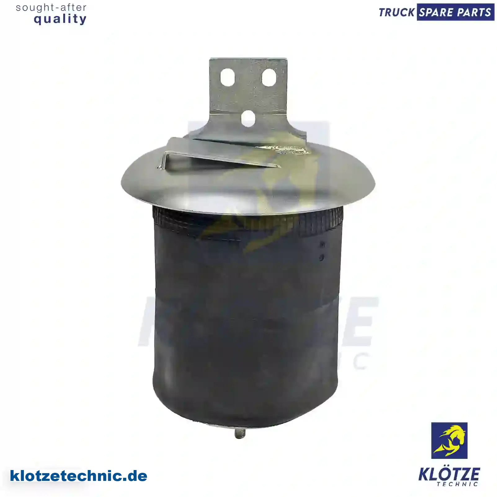 Air spring, with steel piston, 41026771, 5000553 || Klötze Technic