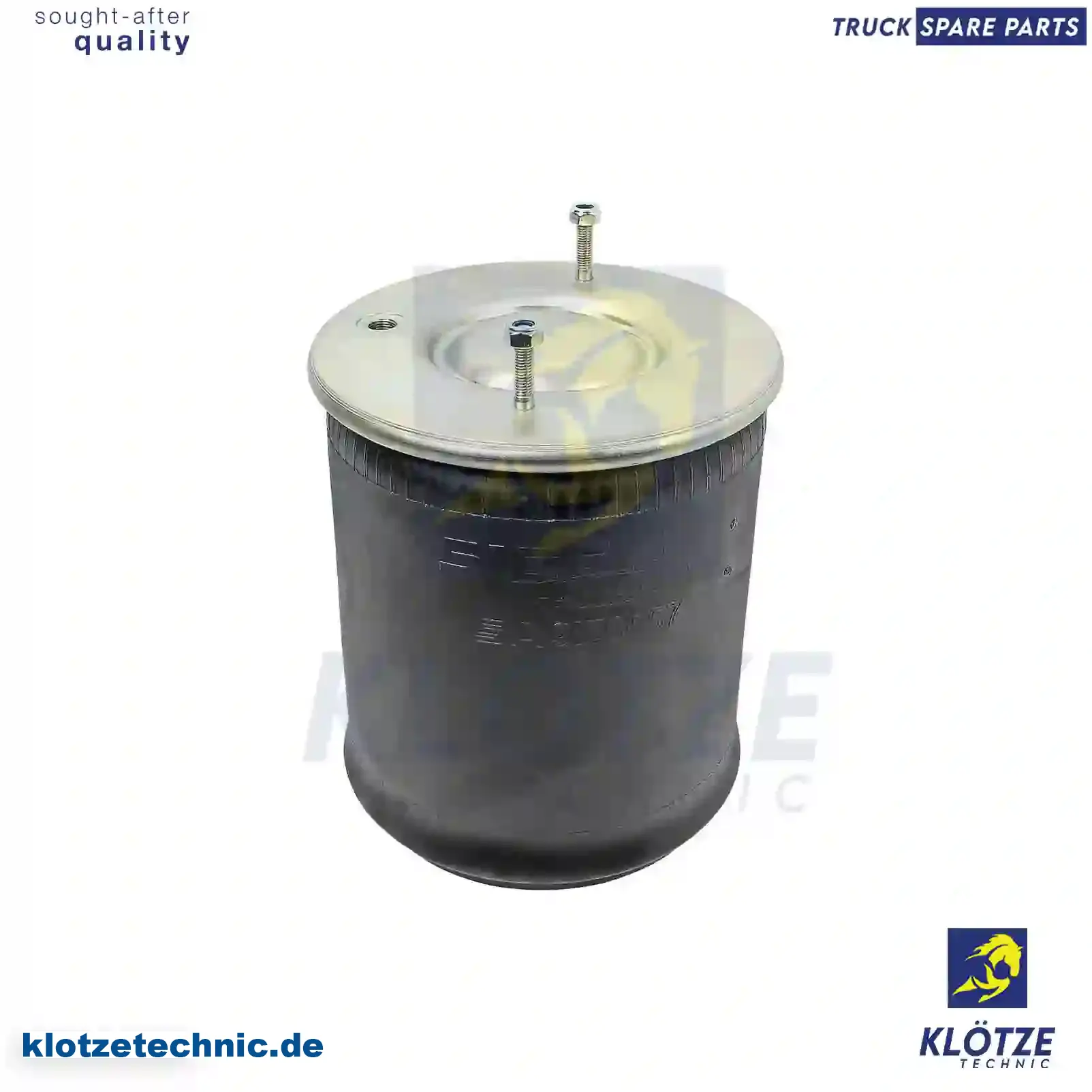 Air spring, with steel piston, MLF7145, 1075363, 1629718, 20554759, || Klötze Technic