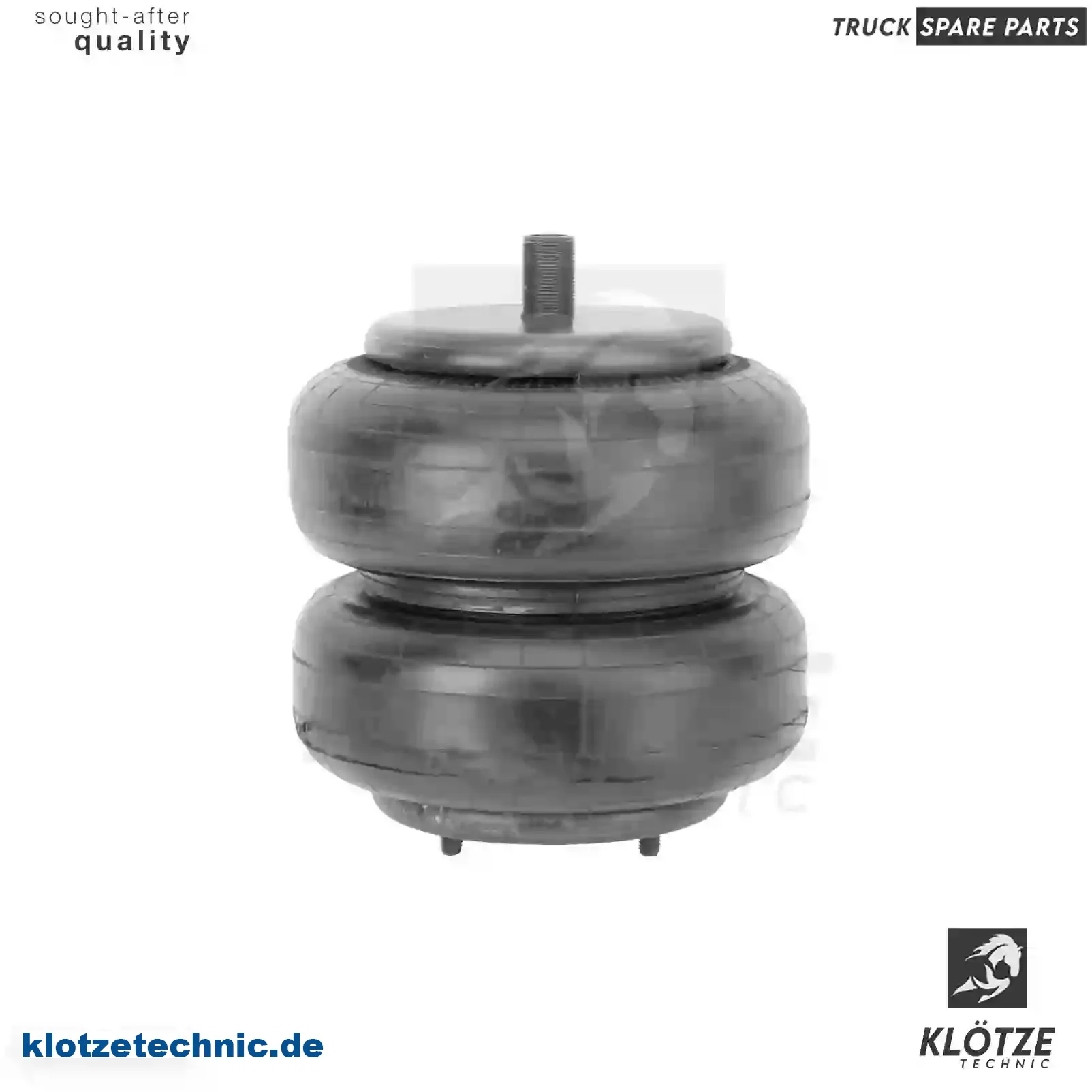 Air spring, 7420541504, 7422573233, 20541504, 22573233, ZG40704-0008, || Klötze Technic