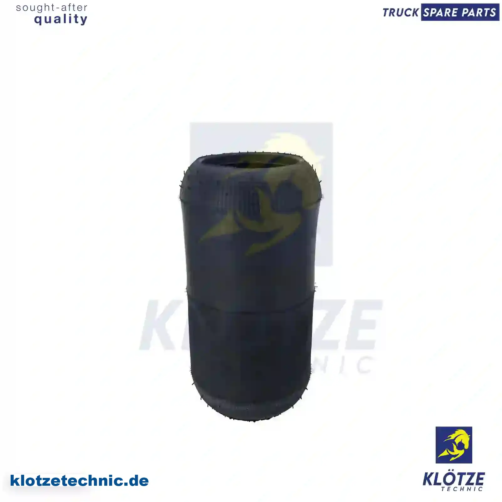 Air spring, without piston, 20540792, 21347075, ZG40817-0008, || Klötze Technic