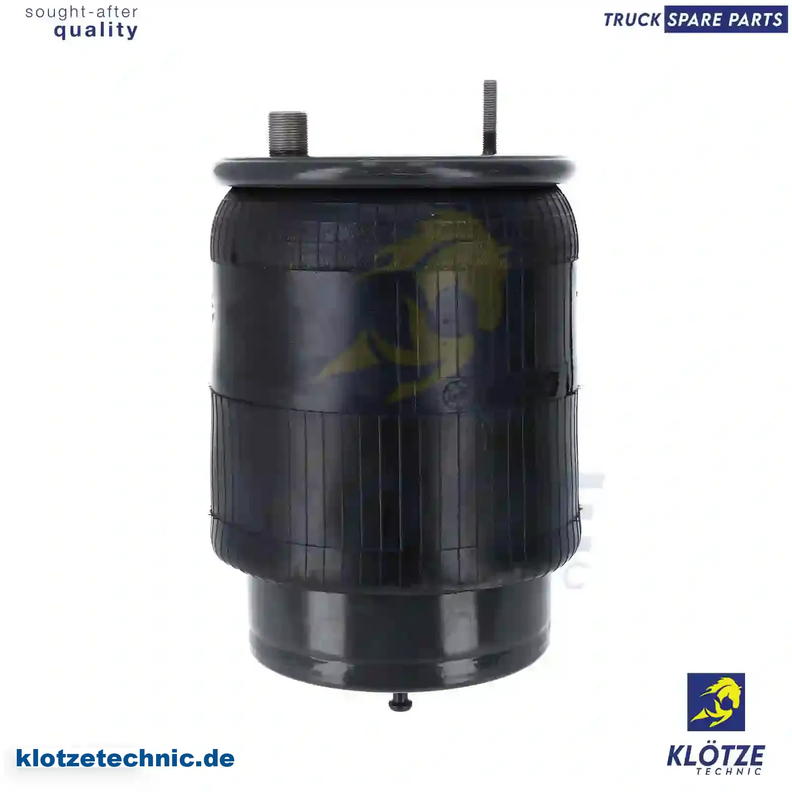 Air spring, with steel piston, 21321515, ZG40766-0008 || Klötze Technic