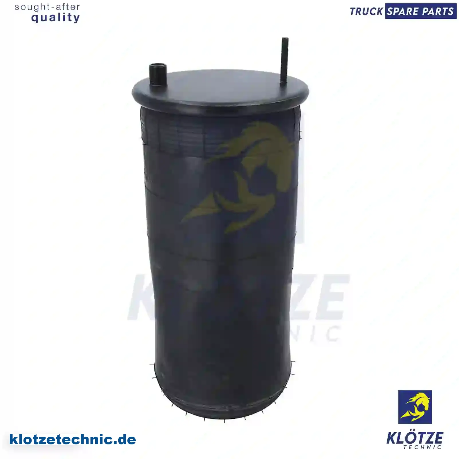 Air spring, with steel piston, 21224749, ZG40768-0008 || Klötze Technic