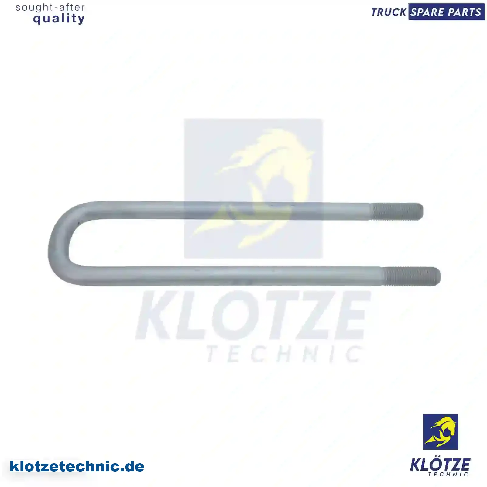 U-bolt, 1626895, 20442793, , || Klötze Technic