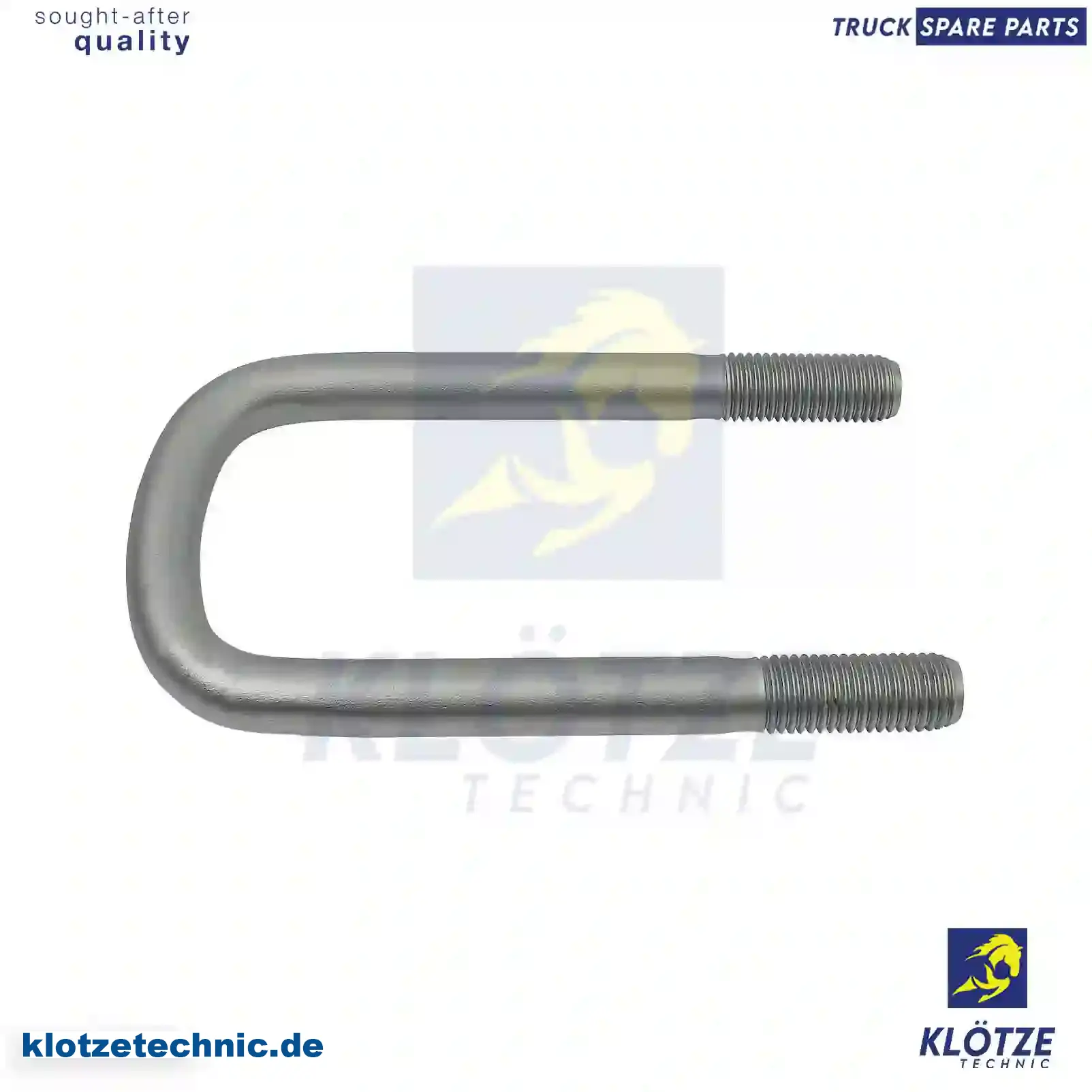 U-bolt, 7420399022, 20399022, ZG41846-0008, , , || Klötze Technic