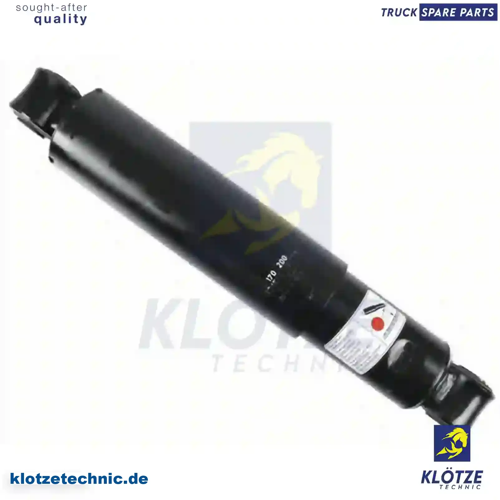 Shock absorber, 0237028300, 0237221200, 2376100500, 2376100500, 8147243 || Klötze Technic