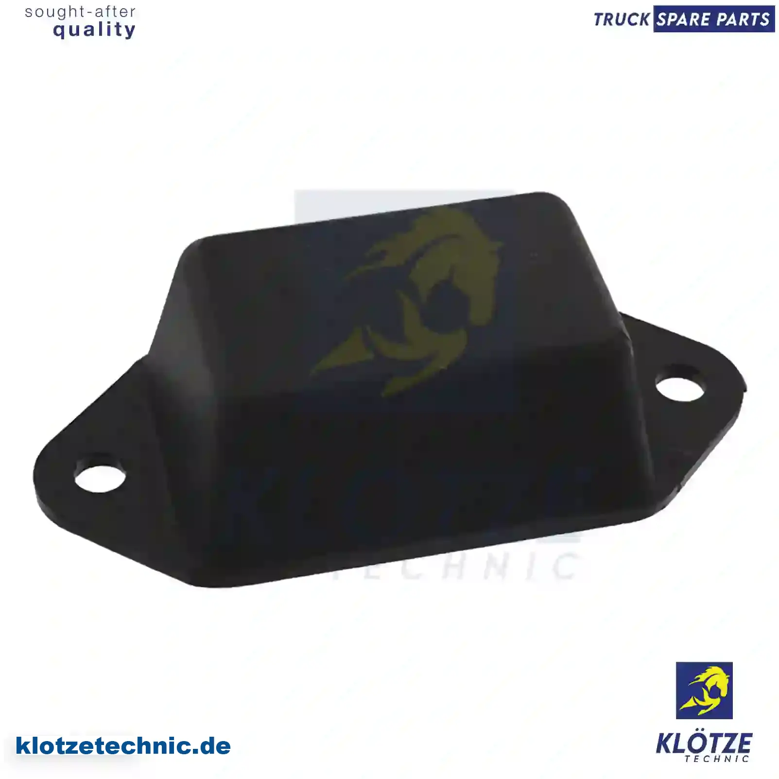 Rubber buffer, rear, 285493, ZG41461-0008, , , || Klötze Technic