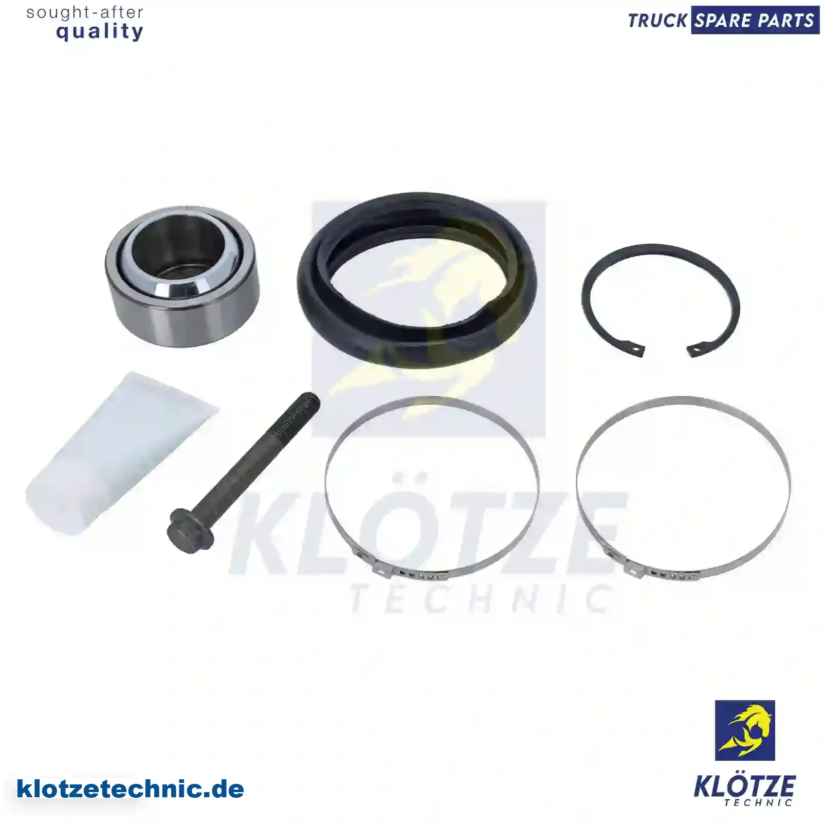 Repair kit, v-stay, without mounting plate, 20864583 || Klötze Technic