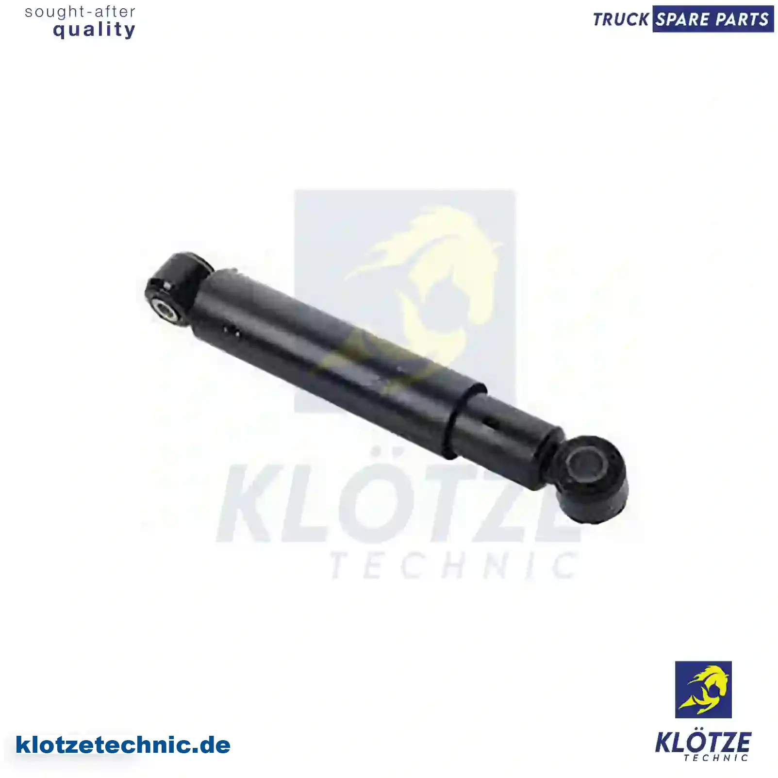 Shock absorber, 81437016908, 81437026037, 81437026112, 81437026612, 81437016908 || Klötze Technic