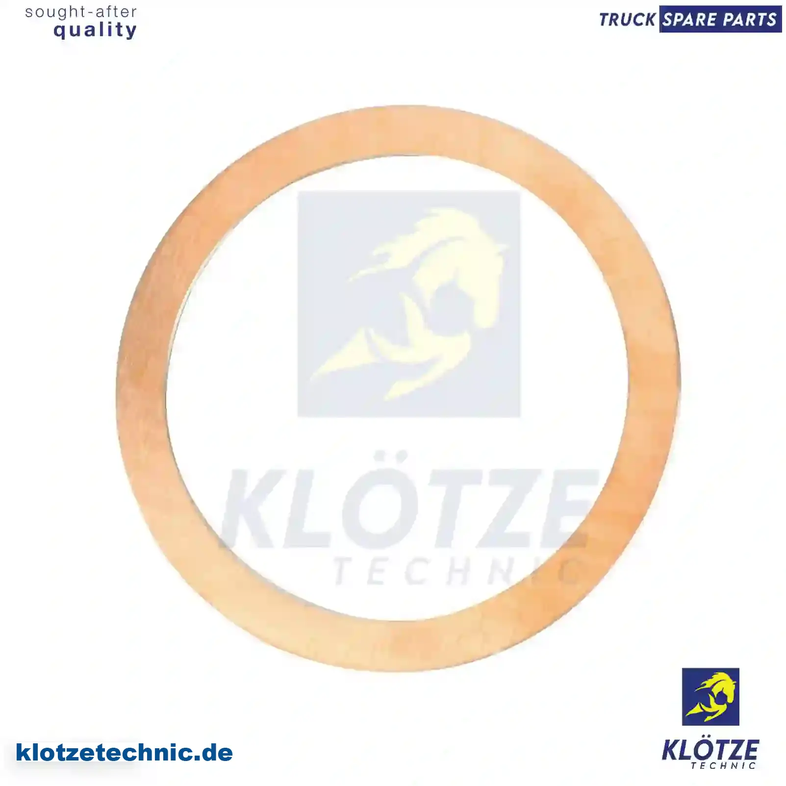 Thrust washer, 1454001, 1474065, ZG41818-0008 || Klötze Technic