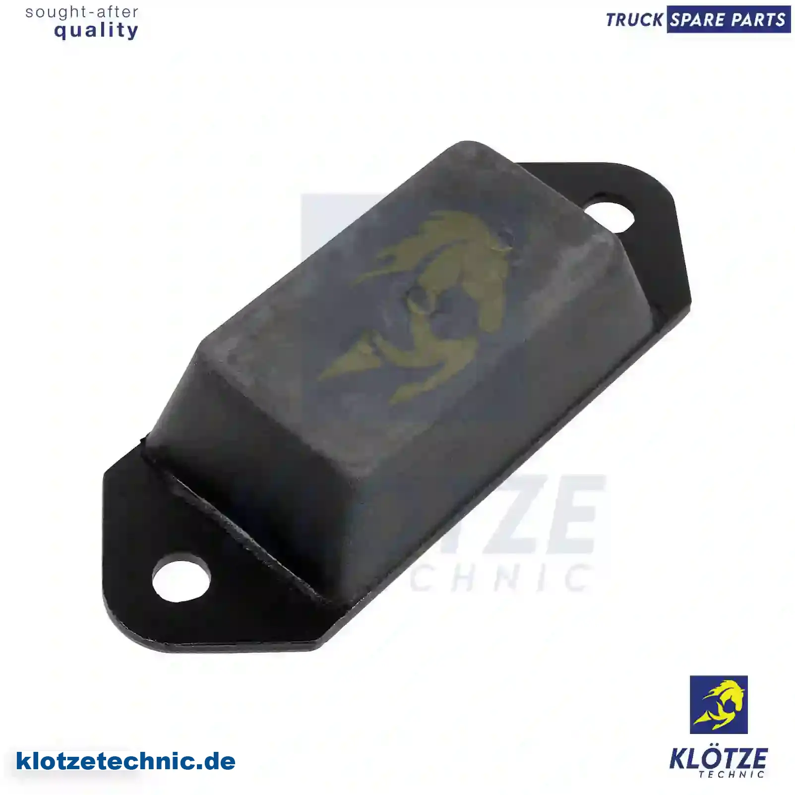 Rubber buffer, rear, 120252, ZG41460-0008, , , , || Klötze Technic