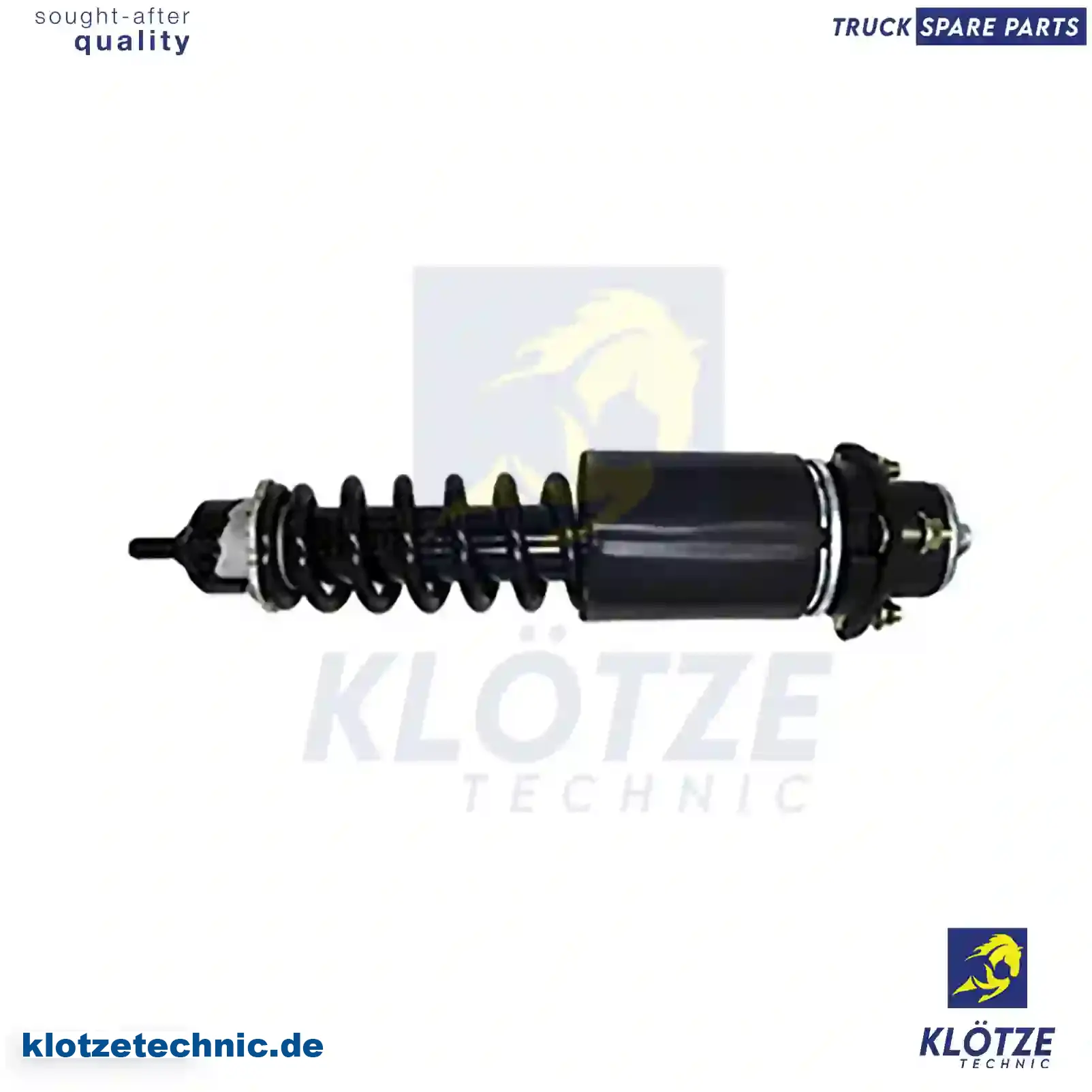 Cabin shock absorber, 1462266, 1466185S2, 2023666, 2023667, 2023668S2 || Klötze Technic