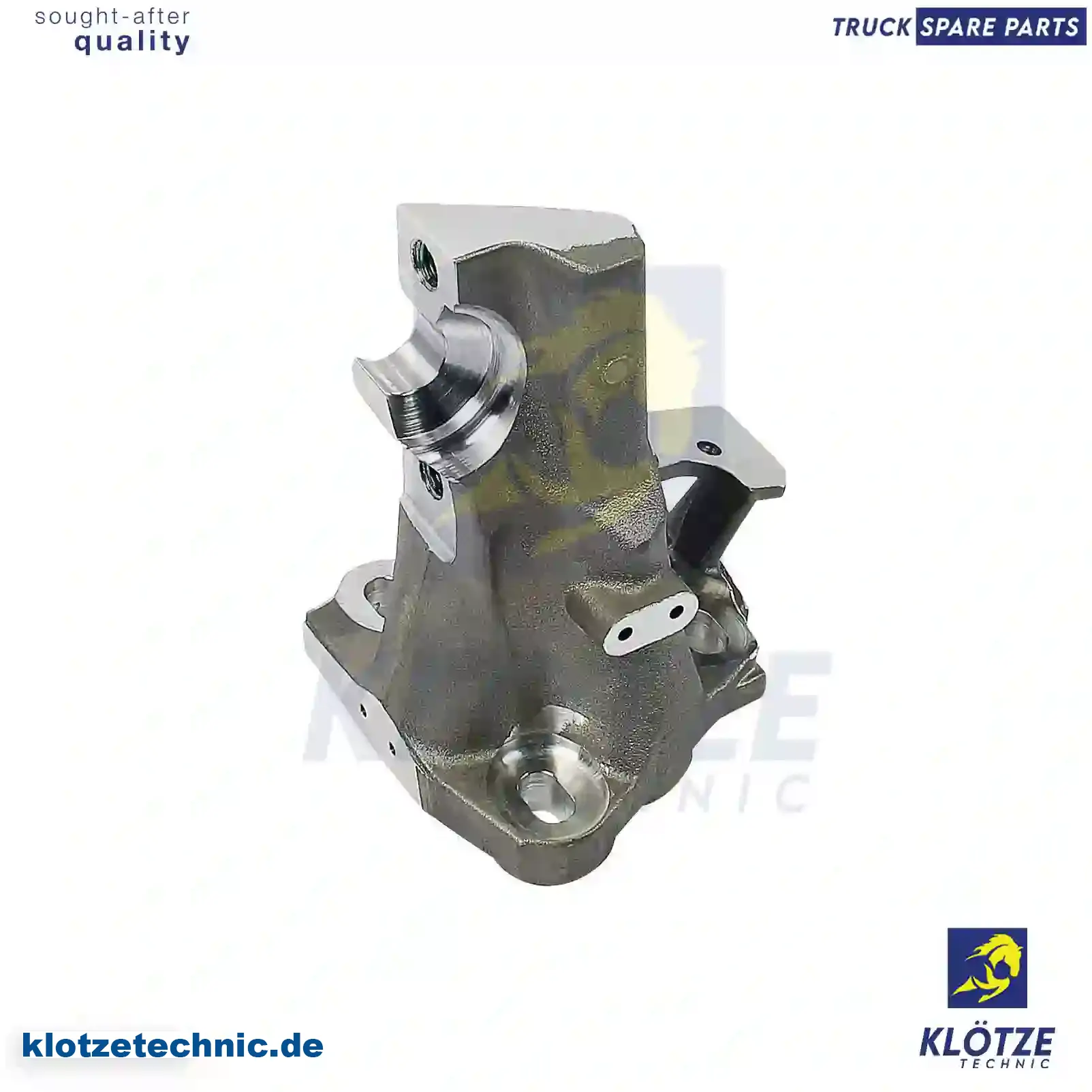 Bearing bracket, cabin suspension, left, 1865513, 1927788, 2405513 || Klötze Technic