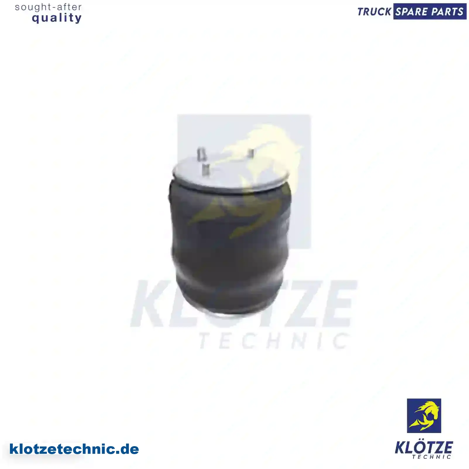 Air spring, with steel piston, MLF7146, 1362145, 1370743, 1386199, ZG40731-0008 || Klötze Technic