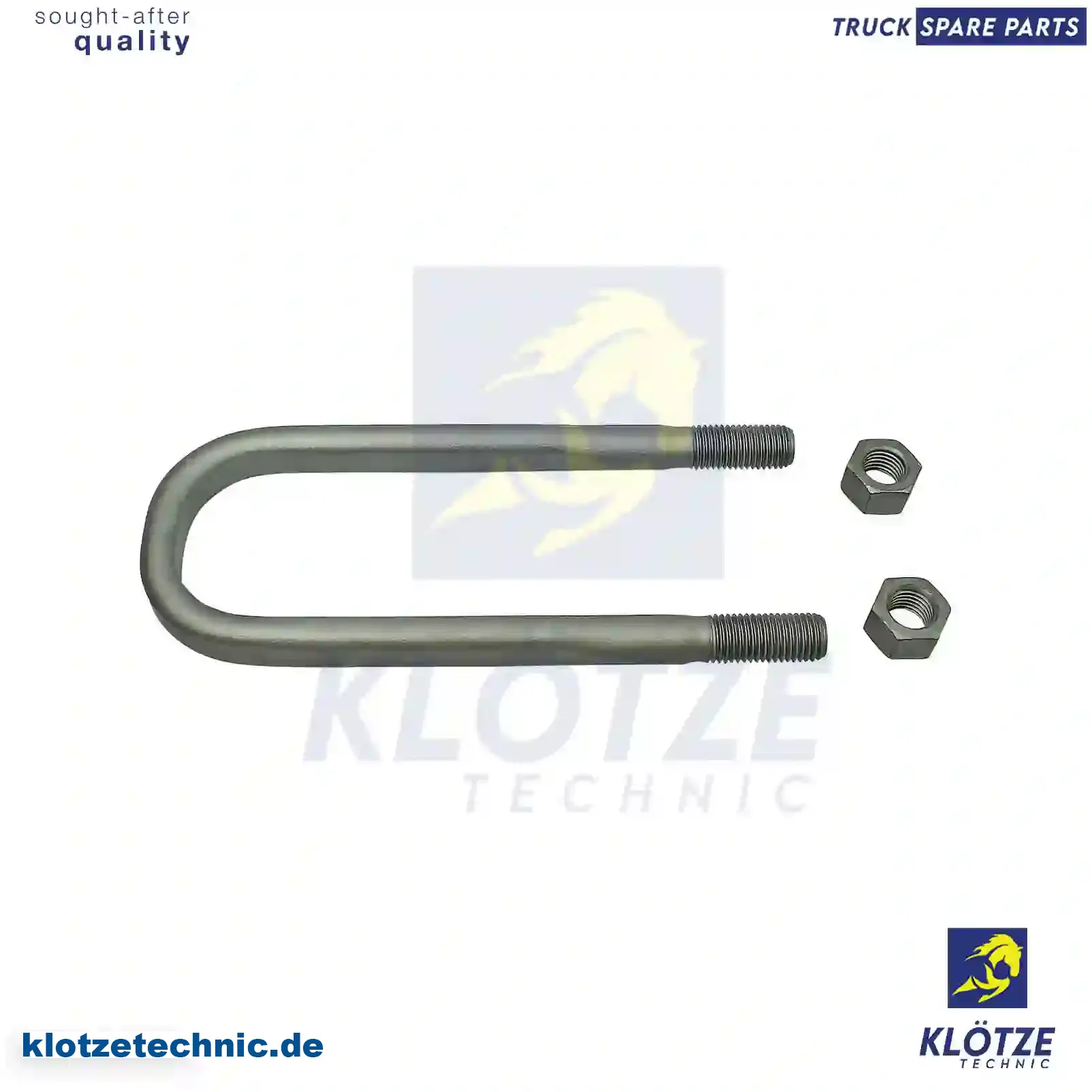 U-bolt-kit, 1858753, , , , , , || Klötze Technic