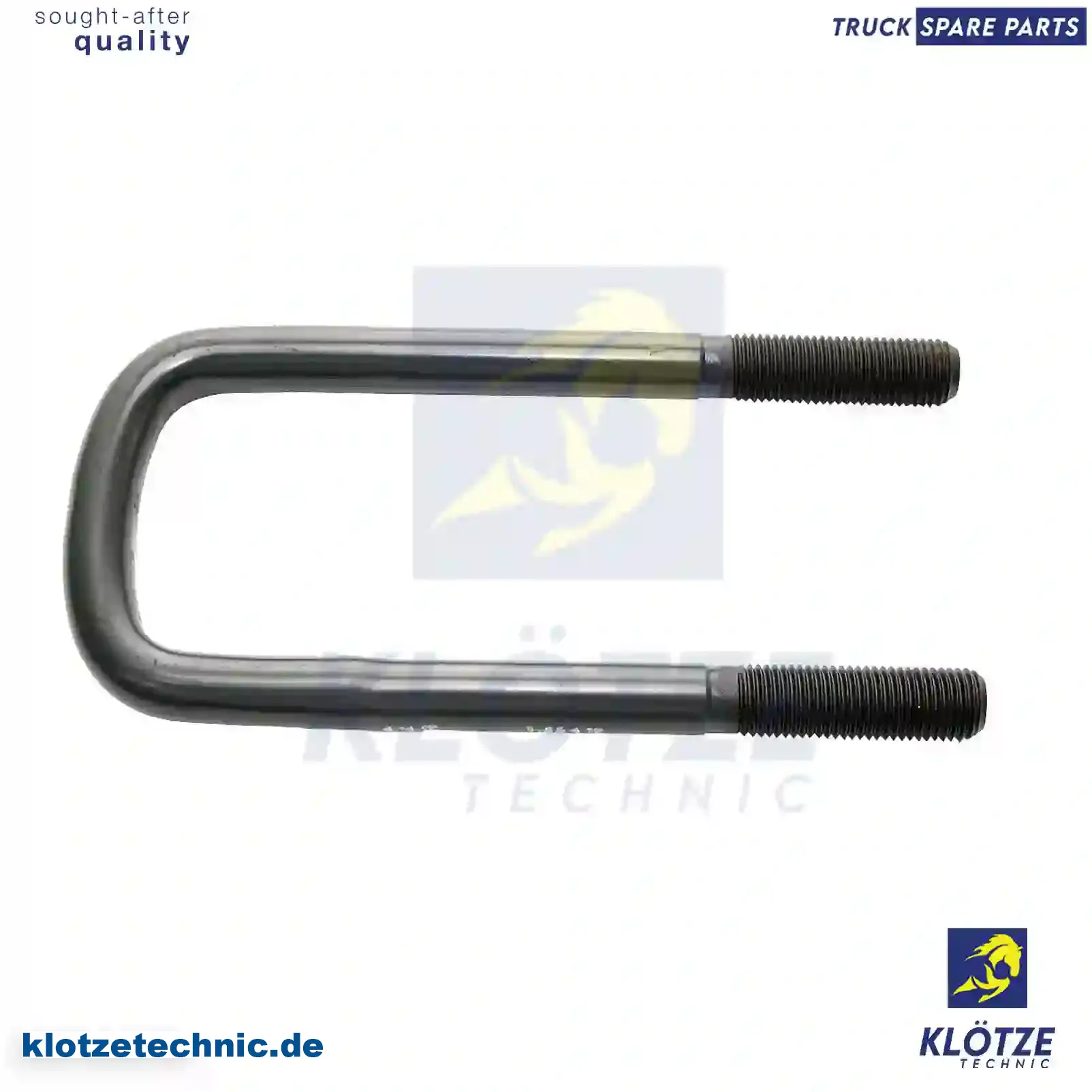 U-bolt, 1331200, 1726134, 2096135, ZG41834-0008, , || Klötze Technic