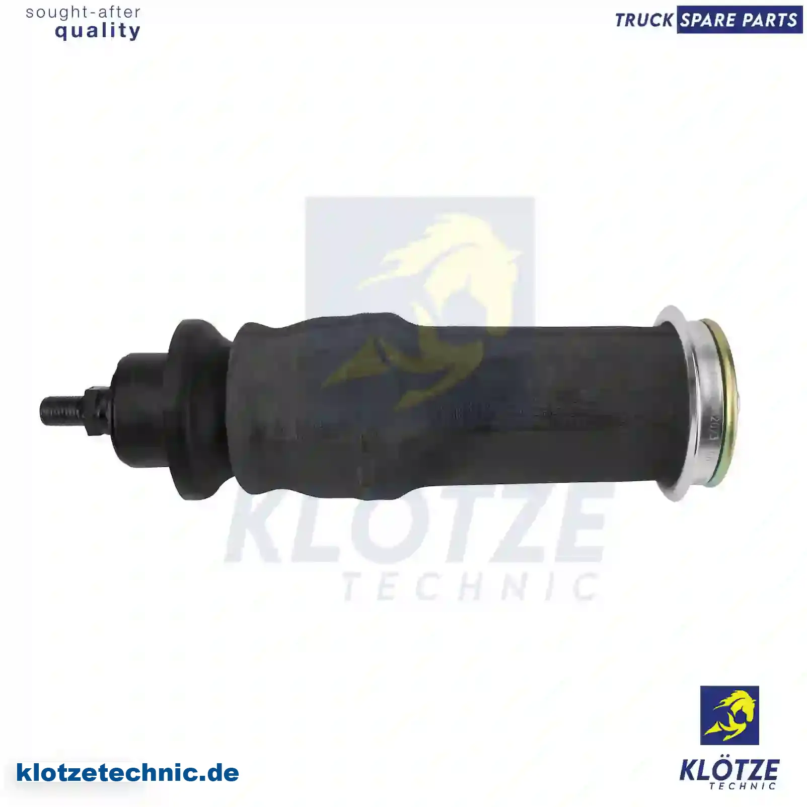 Cabin shock absorber, with air bellow, 1397398S, , , , , || Klötze Technic