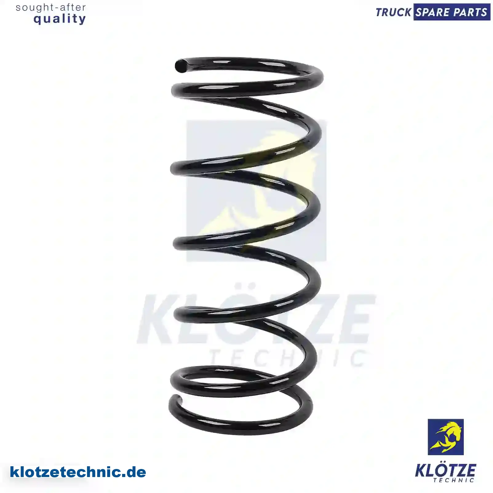 Coil spring, 5002CT, 1319262080, 5002CT || Klötze Technic