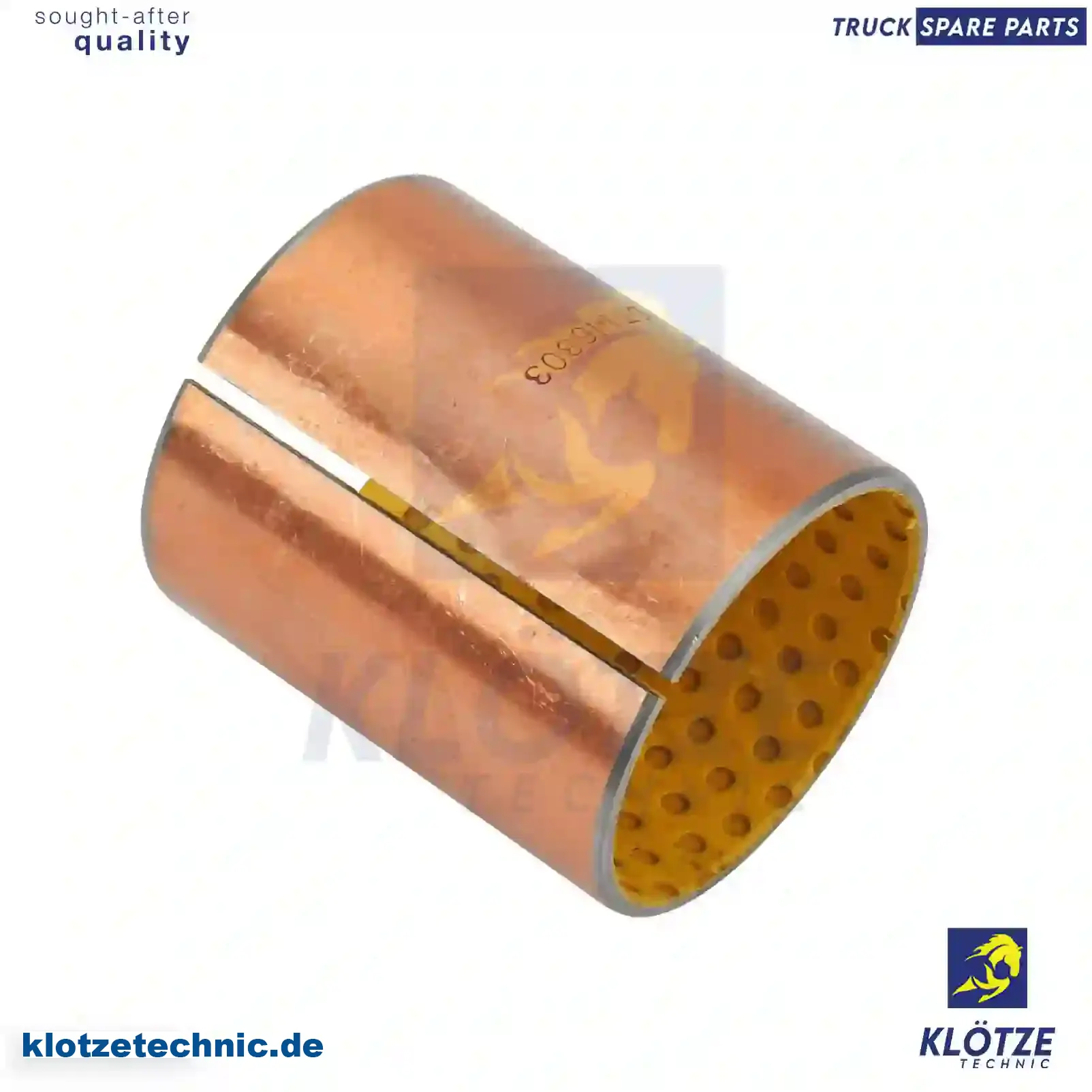 Bushing, king pin, 1112697, 327328, 327372 || Klötze Technic